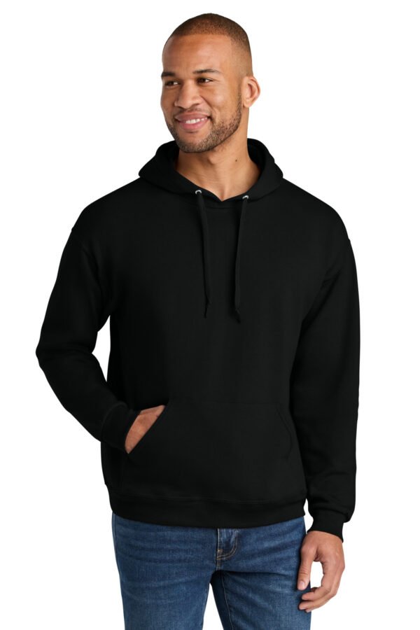 Jerzees Ultimate   Unisex CVC Ring Spun Hooded Sweatshirt IC49M