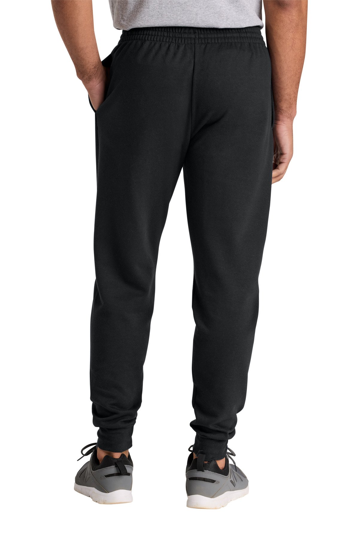 Jerzees Ultimate Unisex CVC Ring Spun Pocket Jogger IC50M - Image 2
