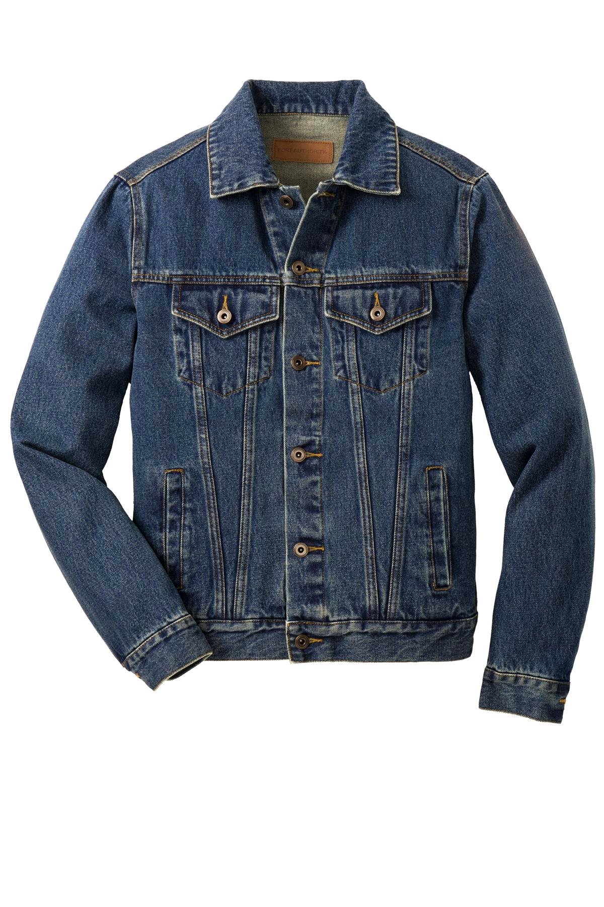 Port Authority ® Denim Jacket. J7620 - Image 3