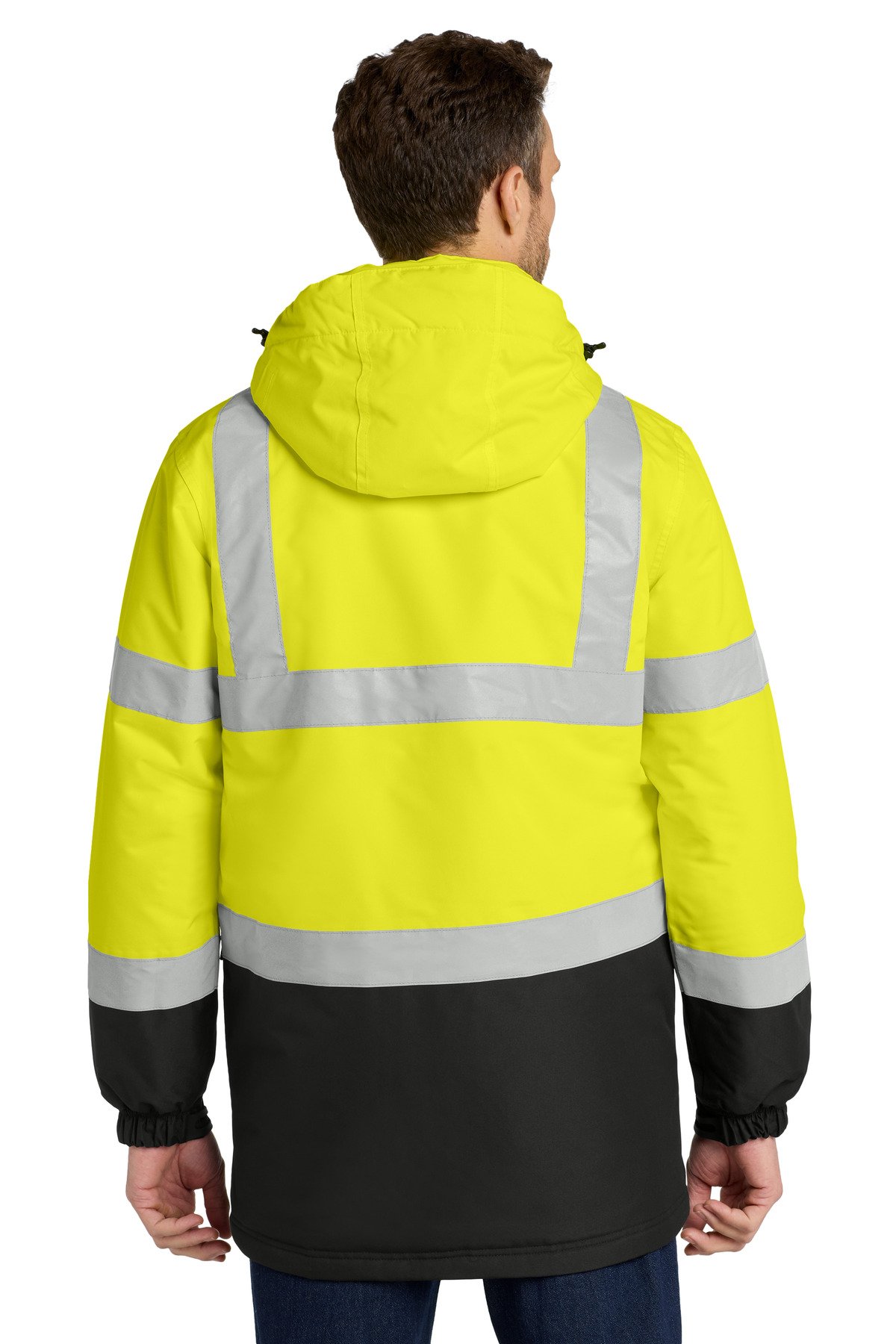 Port Authority ® ANSI 107 Class 3 Safety Heavyweight Parka. J799S - Image 2