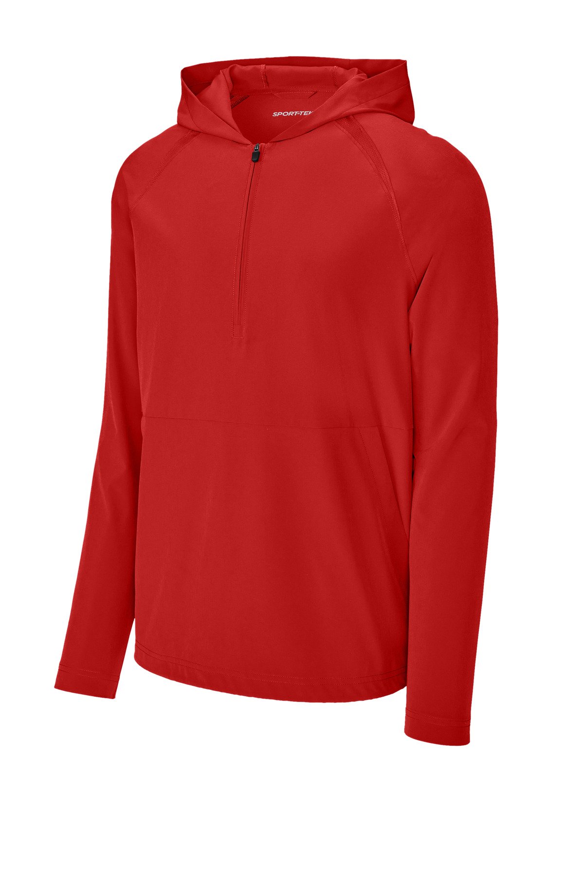 Sport-Tek ® Repeat 1/2-Zip Long Sleeve Hooded Jacket JST488 - Image 3
