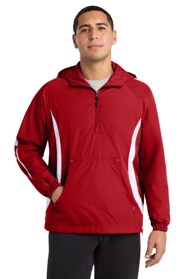Sport-Tek ® Colorblock Raglan Anorak. JST63