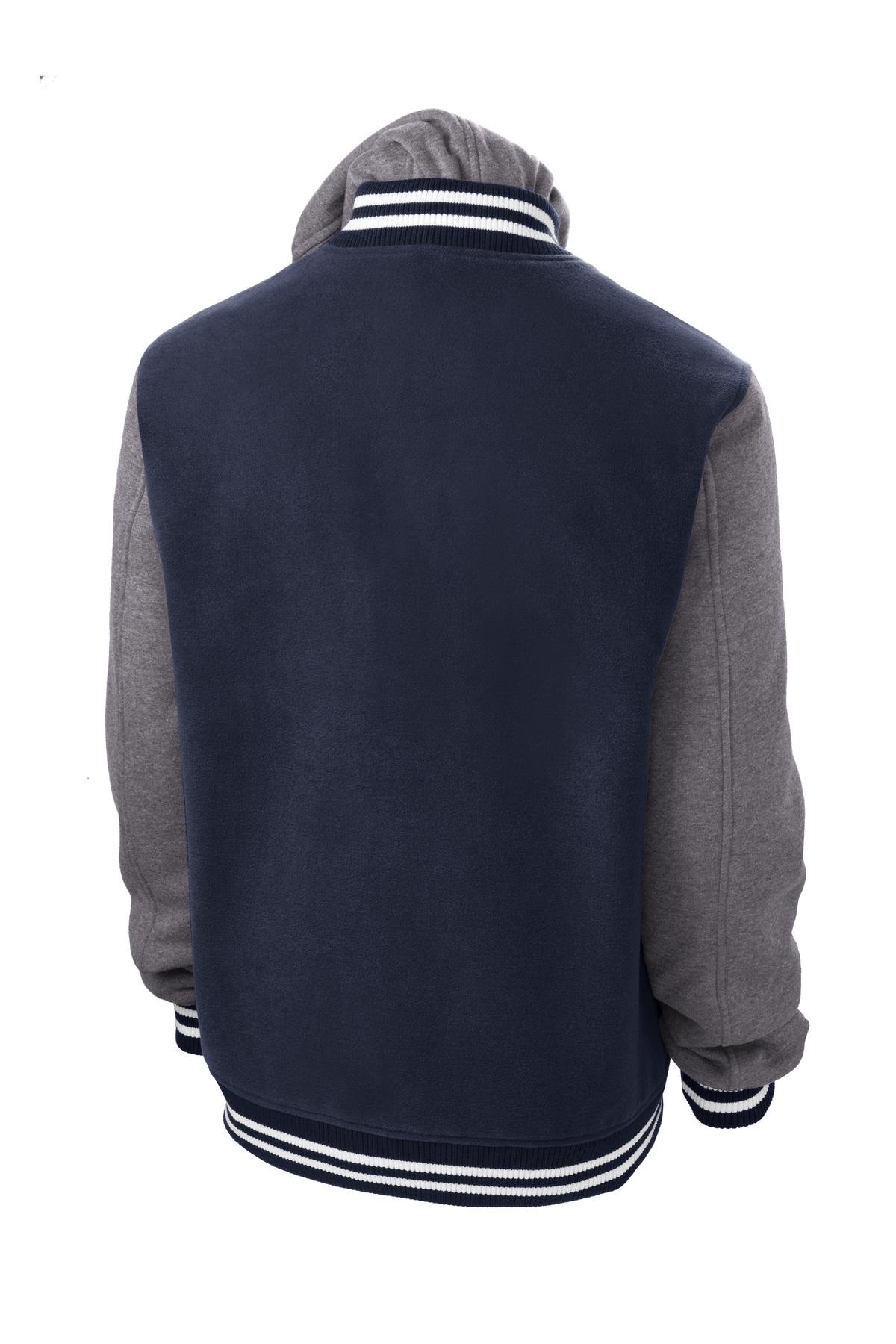 Sport-Tek ® Insulated Letterman Jacket. JST82 - Image 4
