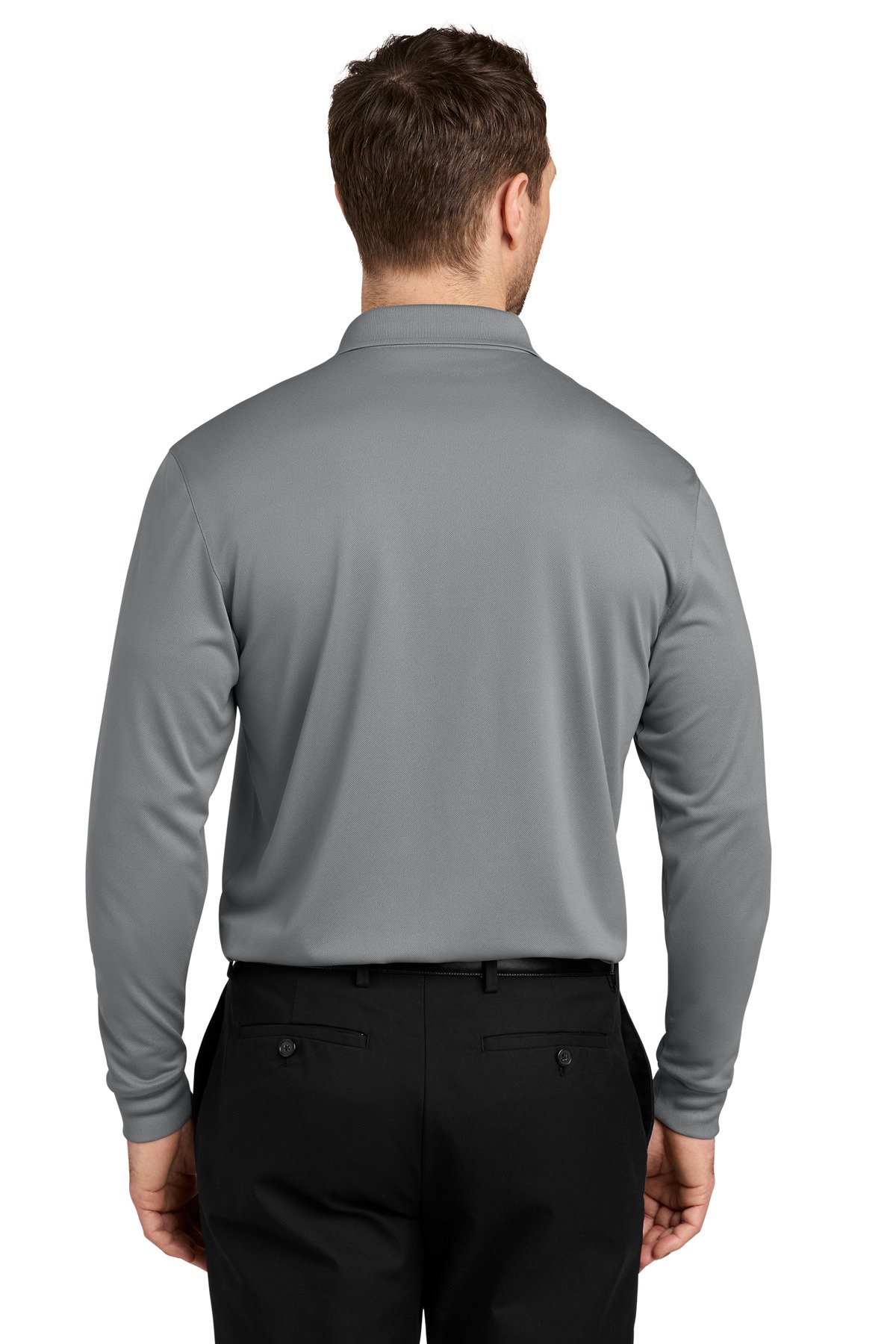 Port Authority ® Wearever Performance Pique Long Sleeve Polo K240LS - Image 2