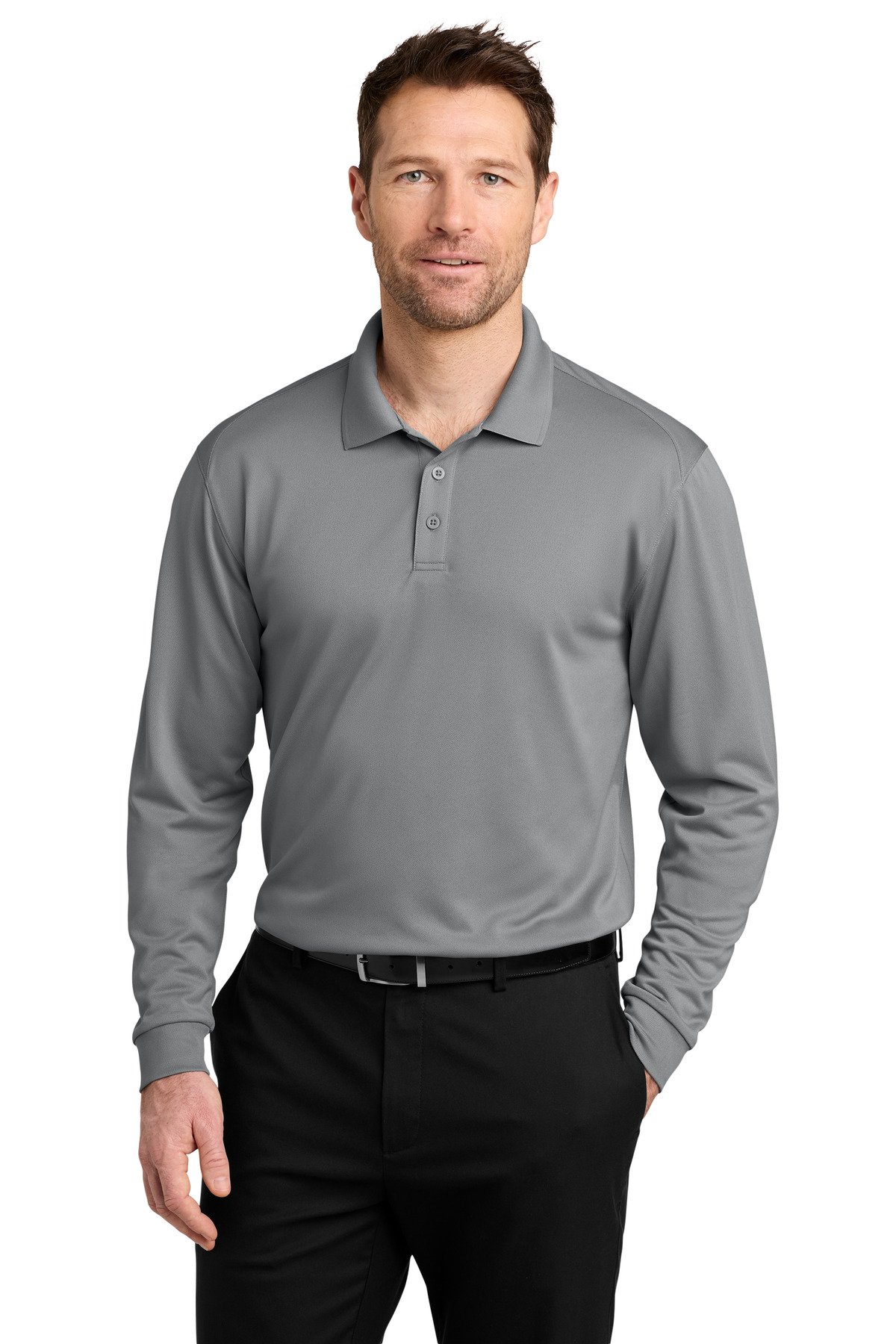 Port Authority ® Wearever Performance Pique Long Sleeve Polo K240LS