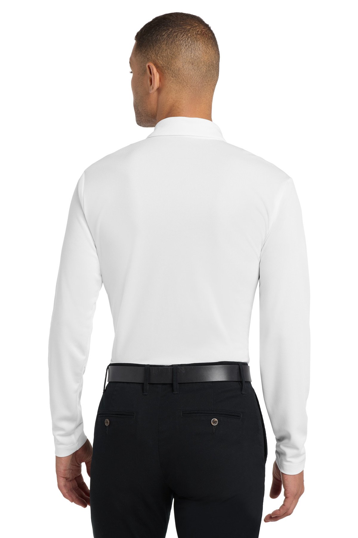 Port Authority ® Silk Touch Performance Long Sleeve Polo. K540LS - Image 2