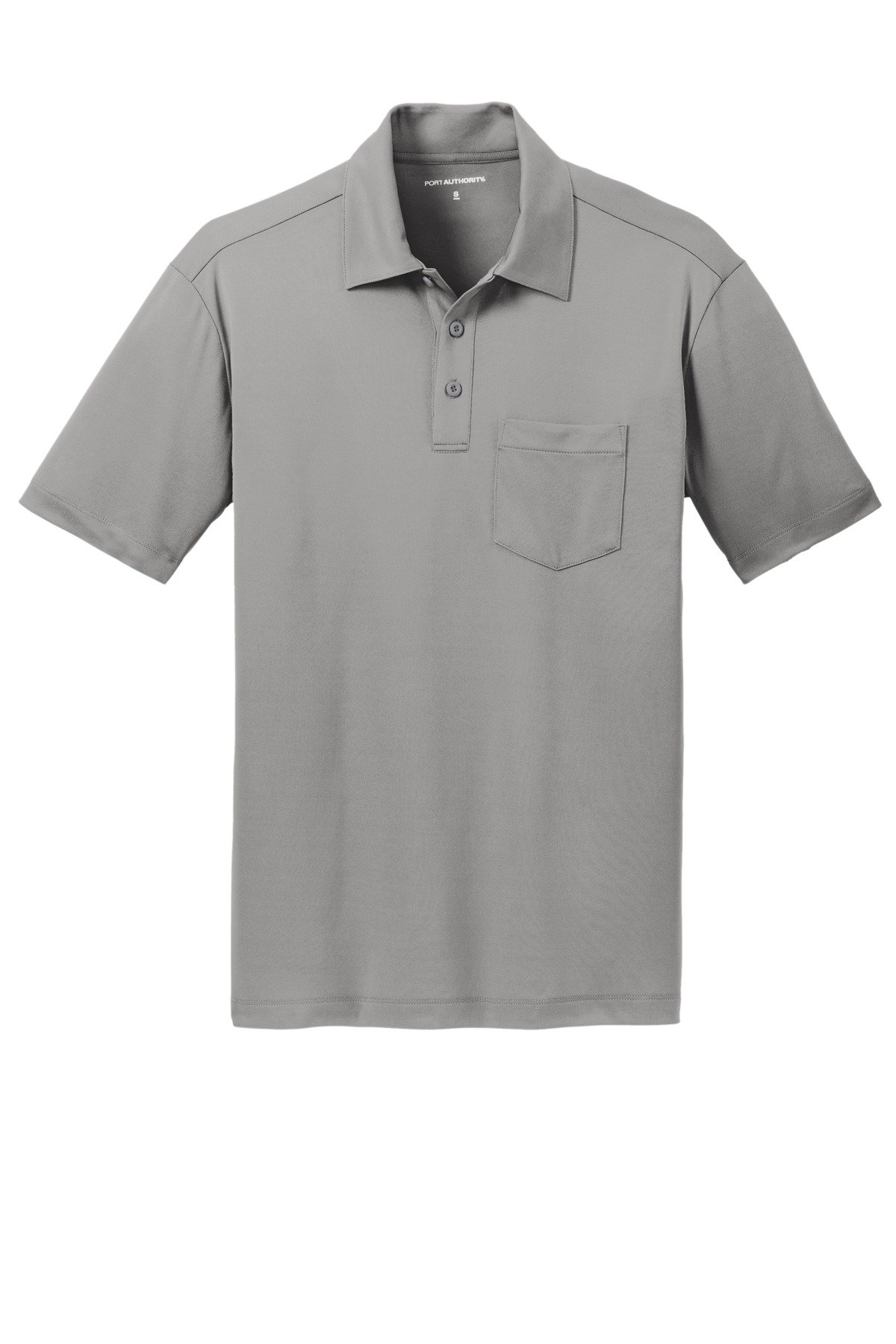 Port Authority ® Silk Touch Performance Pocket Polo. K540P - Image 3