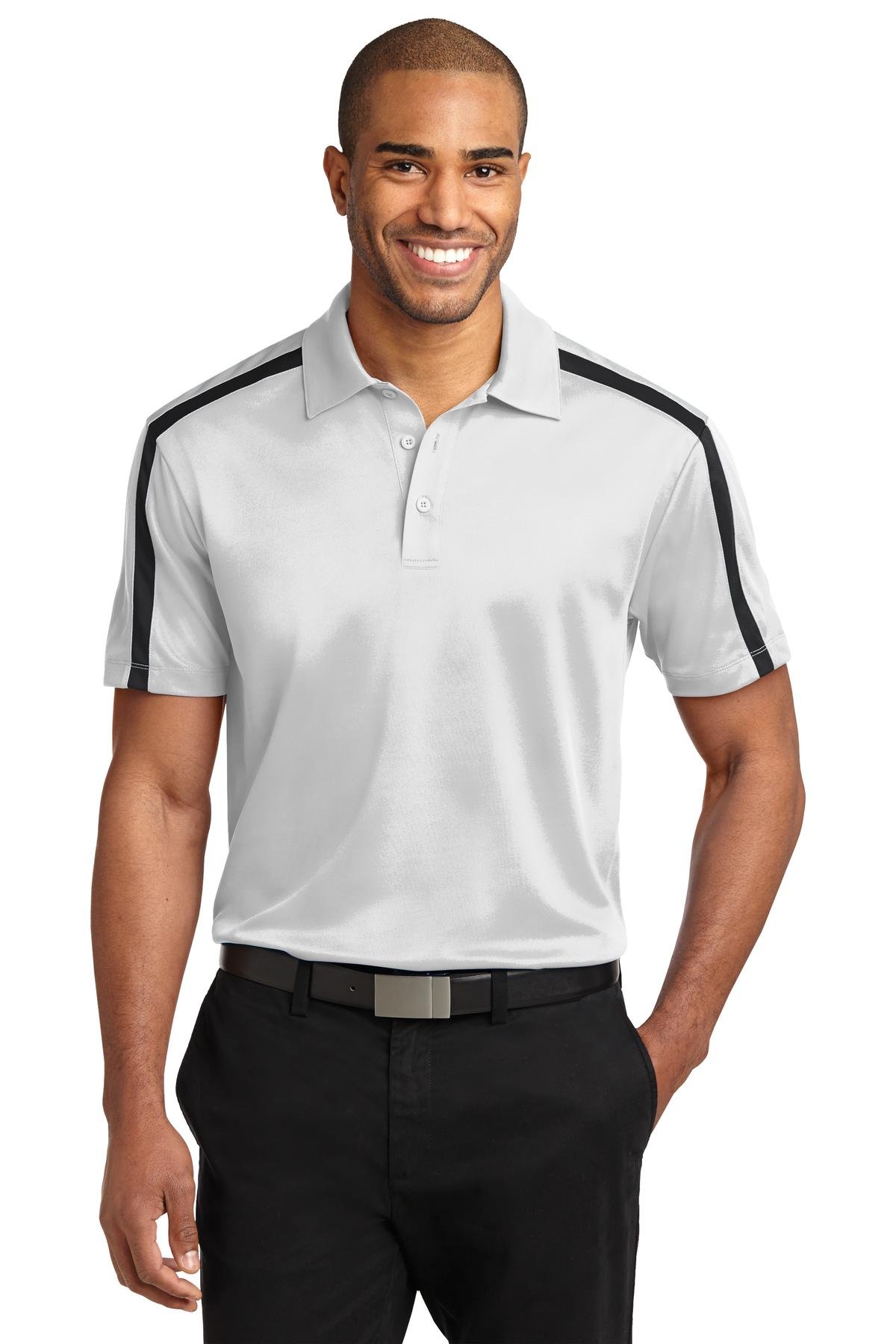 Port Authority ® Silk Touch Performance Colorblock Stripe Polo. K547