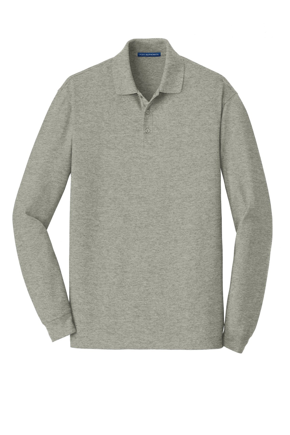 Port Authority ® EZCotton ® Long Sleeve Polo. K8000LS - Image 3