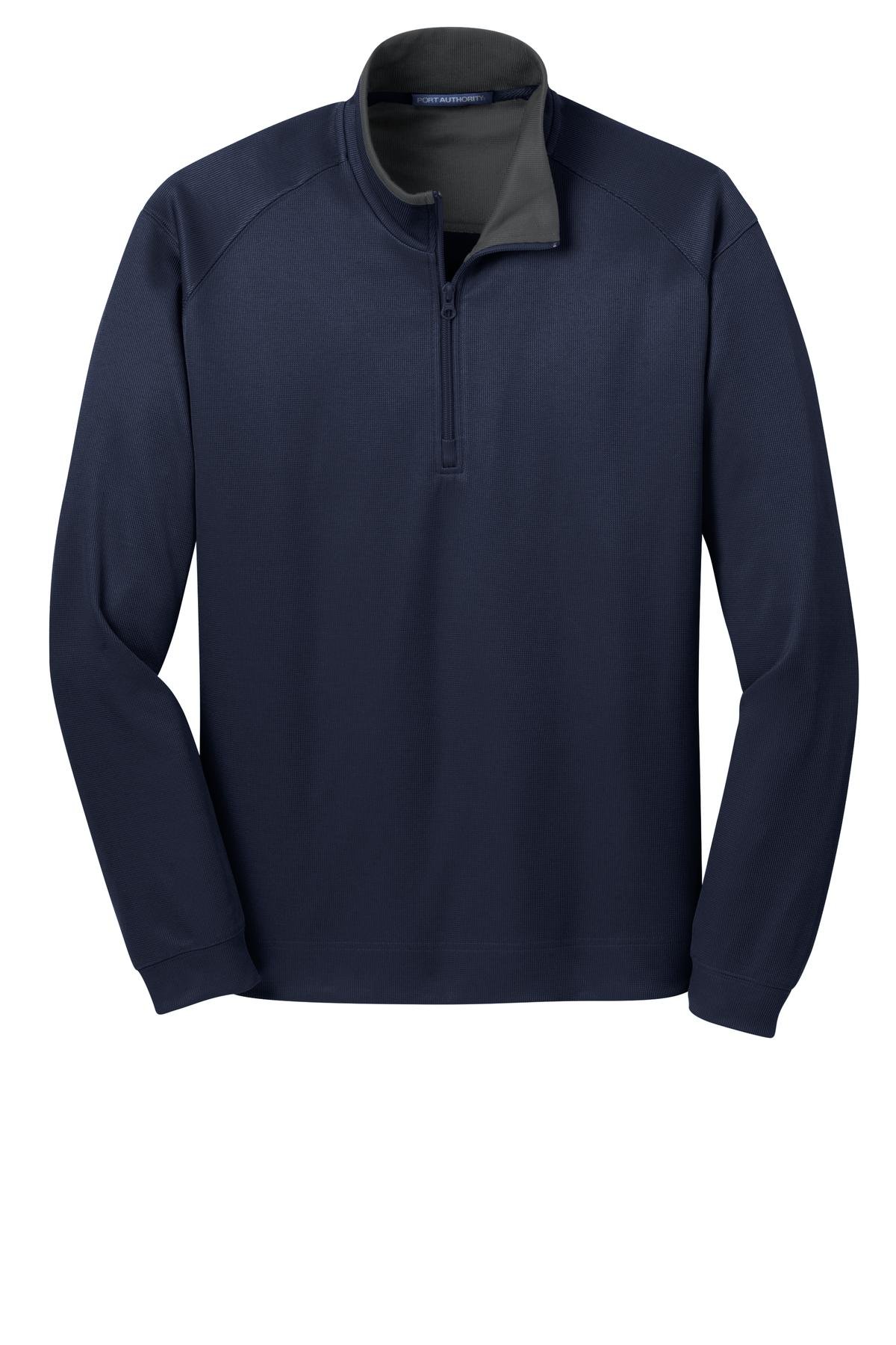 Port Authority ® Vertical Texture 1/4-Zip Pullover. K805 - Image 3