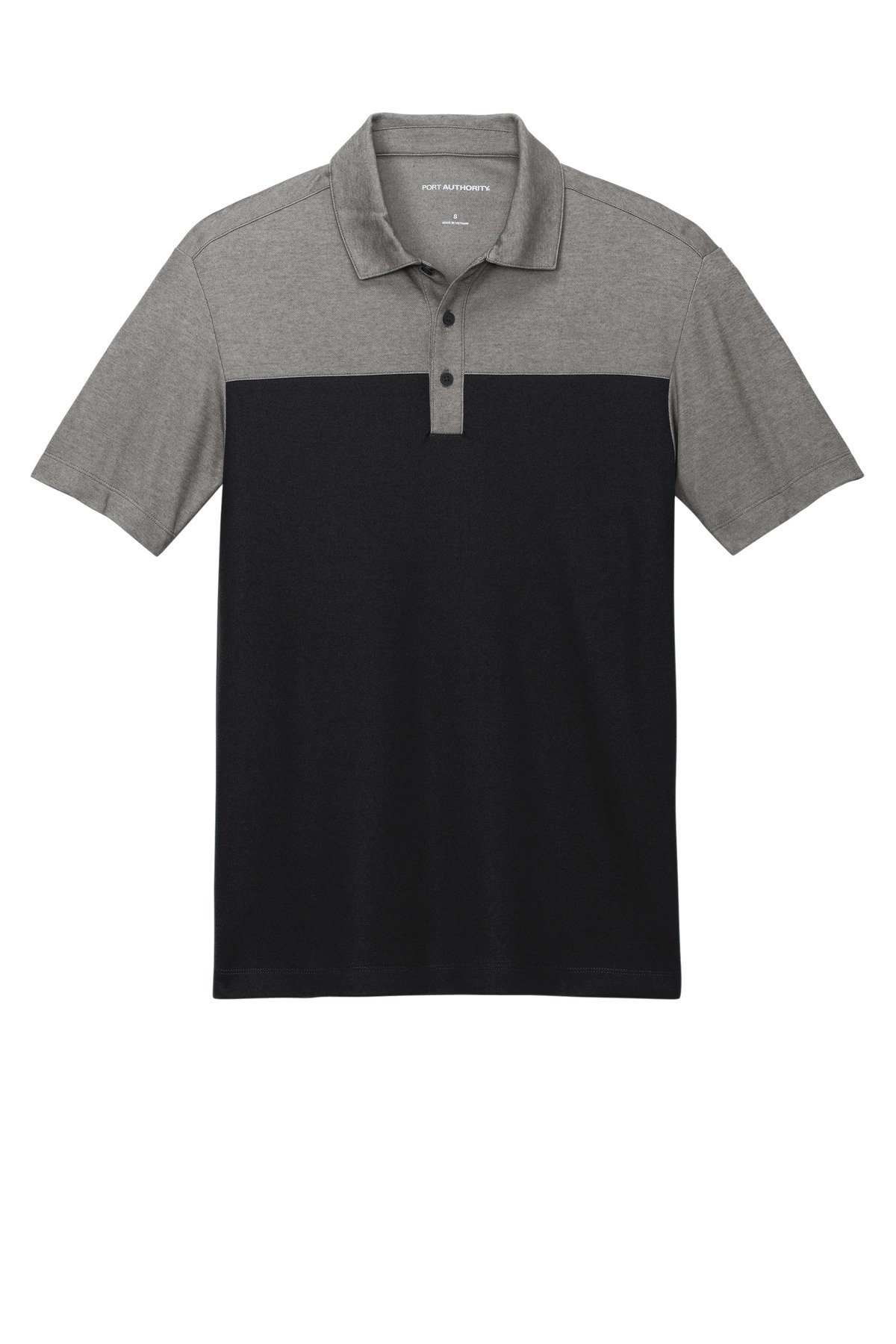 Port Authority ® Fine Pique Blend Blocked Polo K831 - Image 3