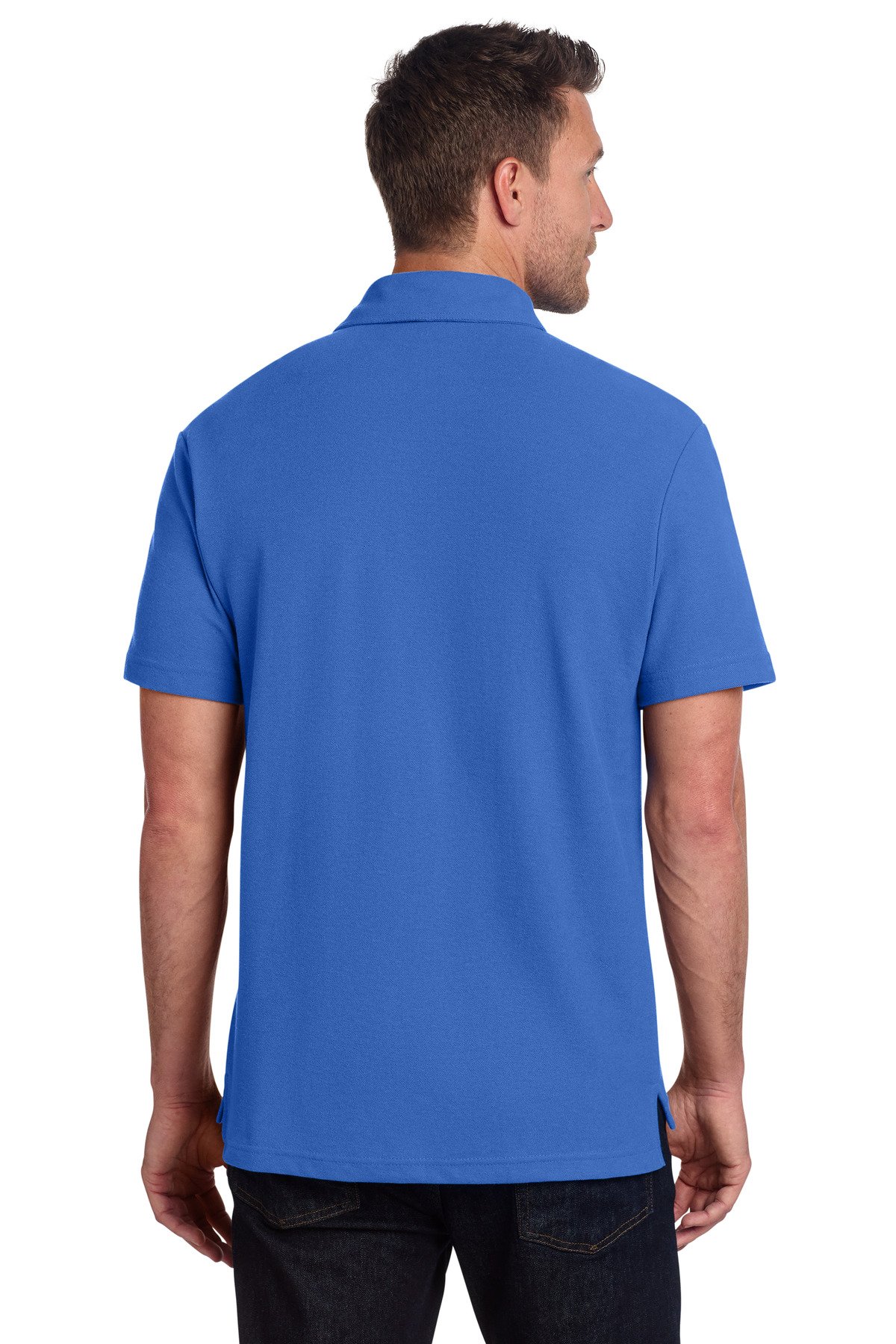 Port Authority ® C-FREE ® Cotton Blend Pique Pocket Polo K868 - Image 2