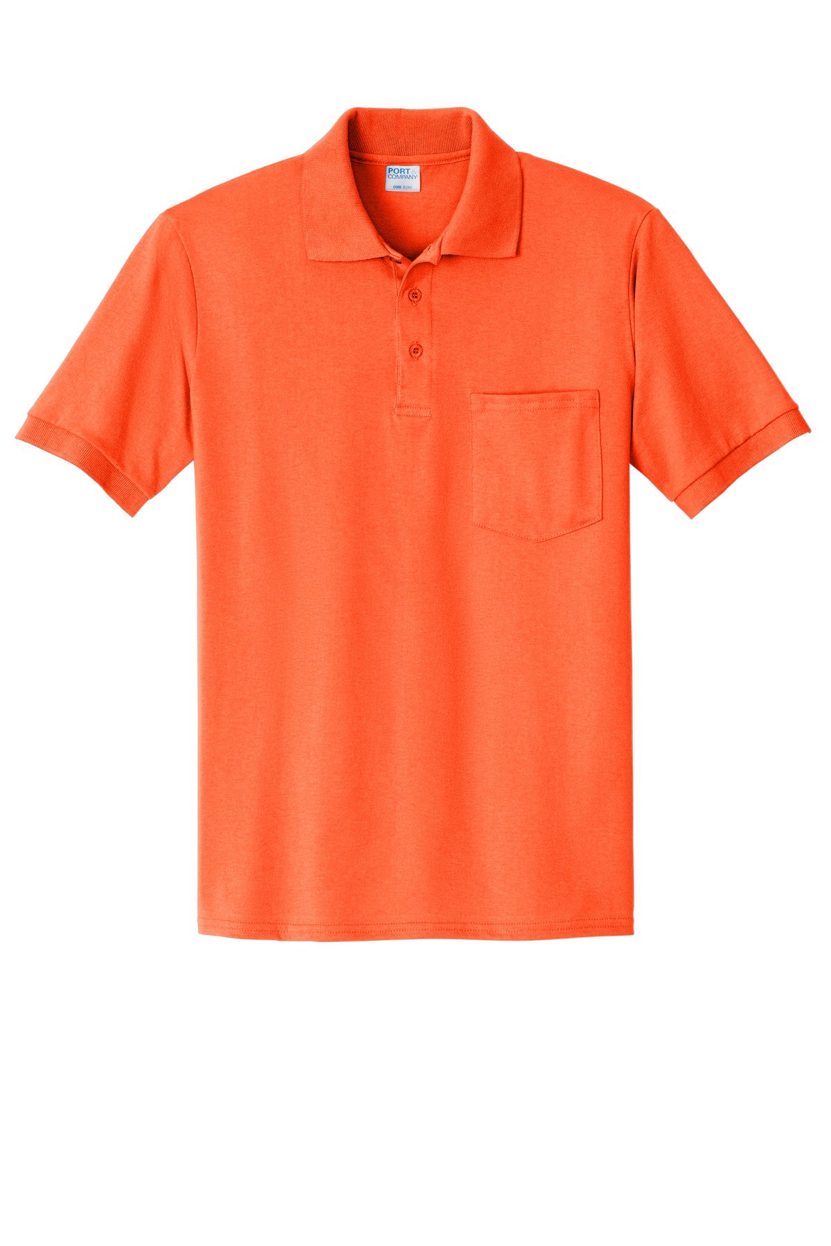 Port & Co Core Blend Jersey Knit Pocket Polo. KP55P - Image 3