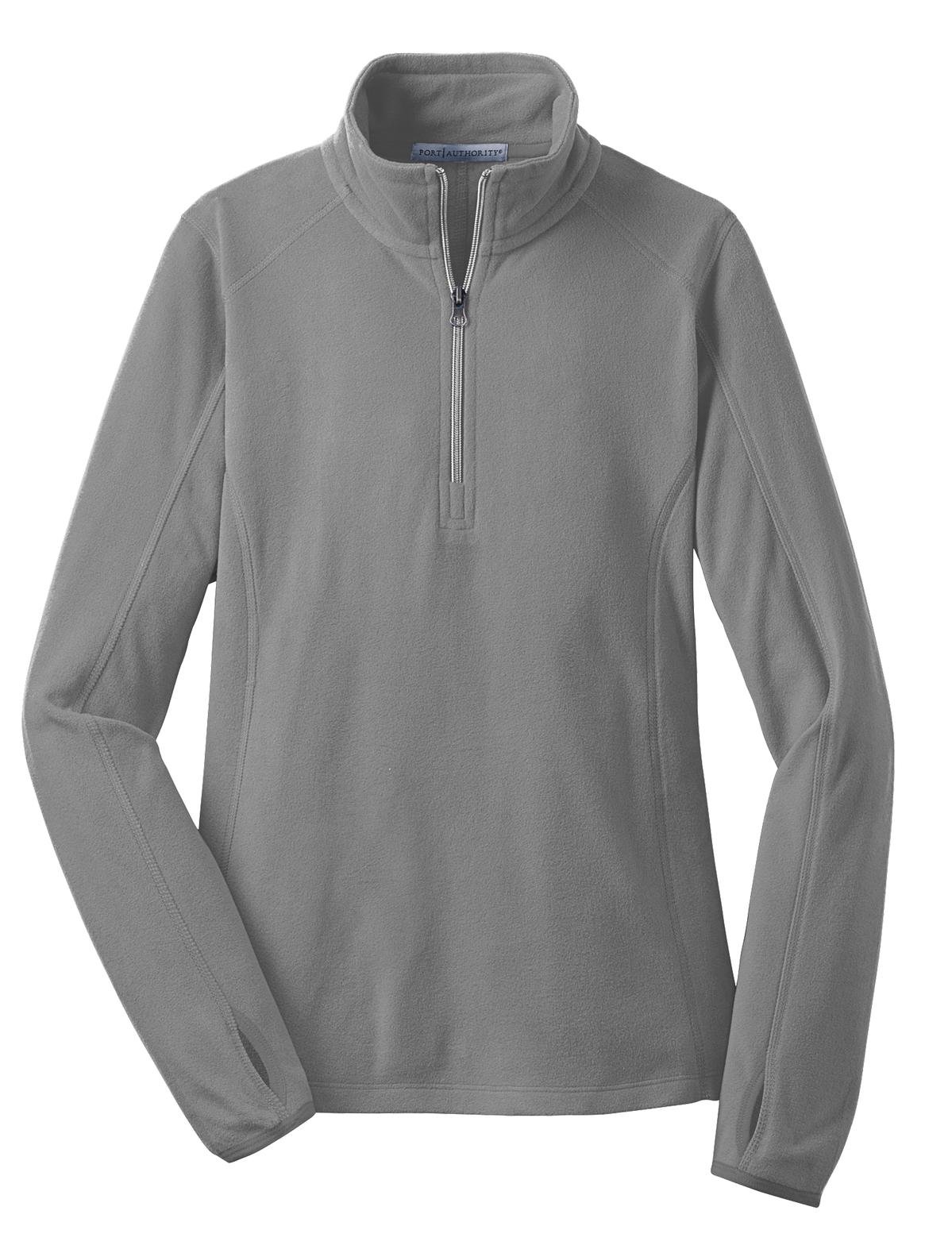 Port Authority ® Women's Microfleece 1/2-Zip Pullover. L224 - Image 3
