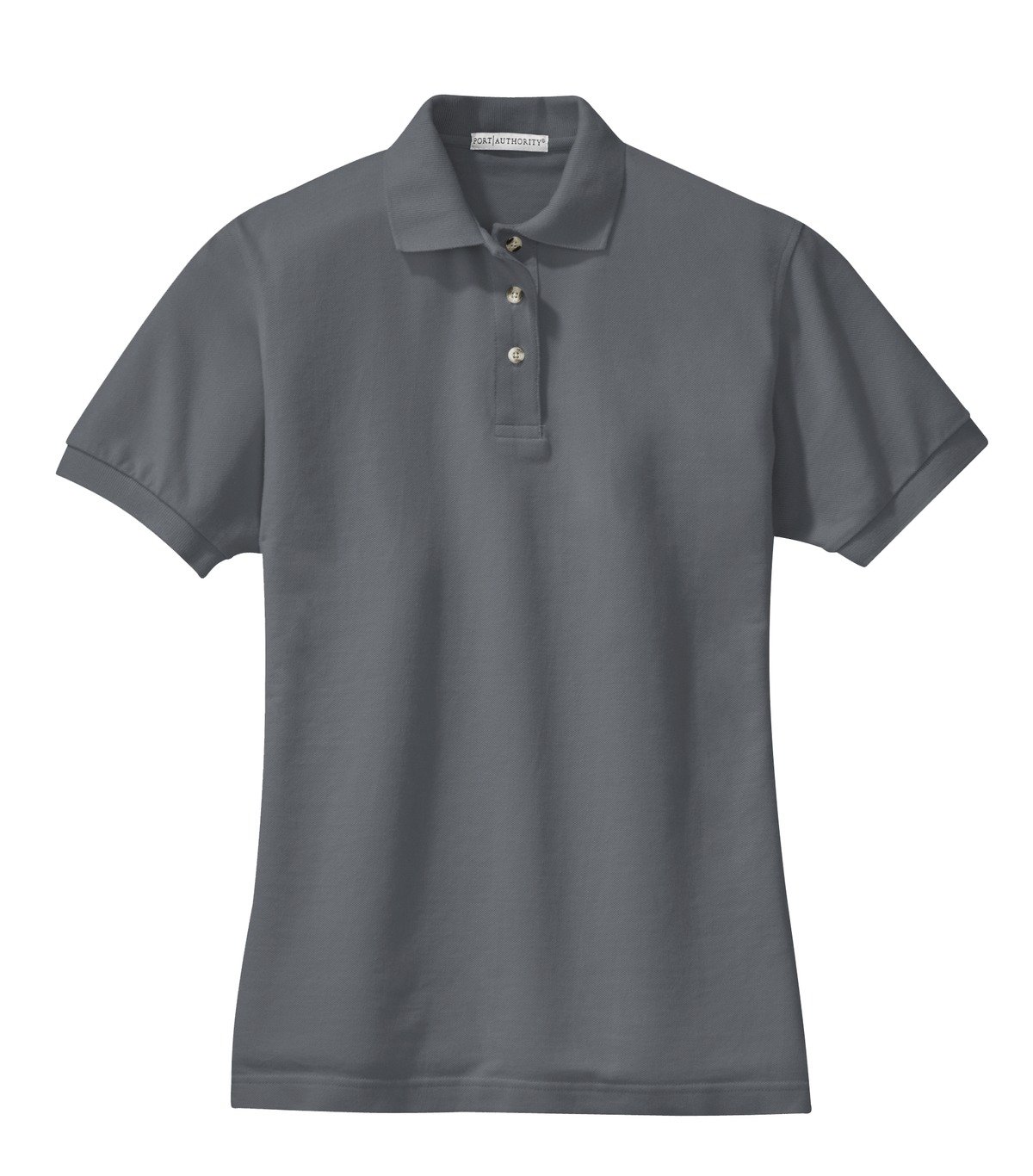 Port Authority ® Women's Heavyweight Cotton Pique Polo. L420 - Image 3