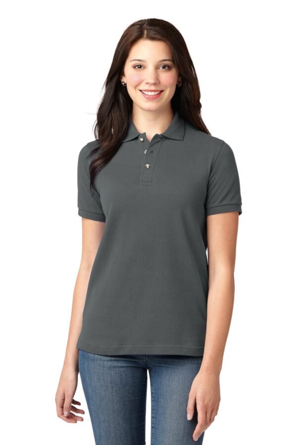 Port Authority ® Women's Heavyweight Cotton Pique Polo. L420