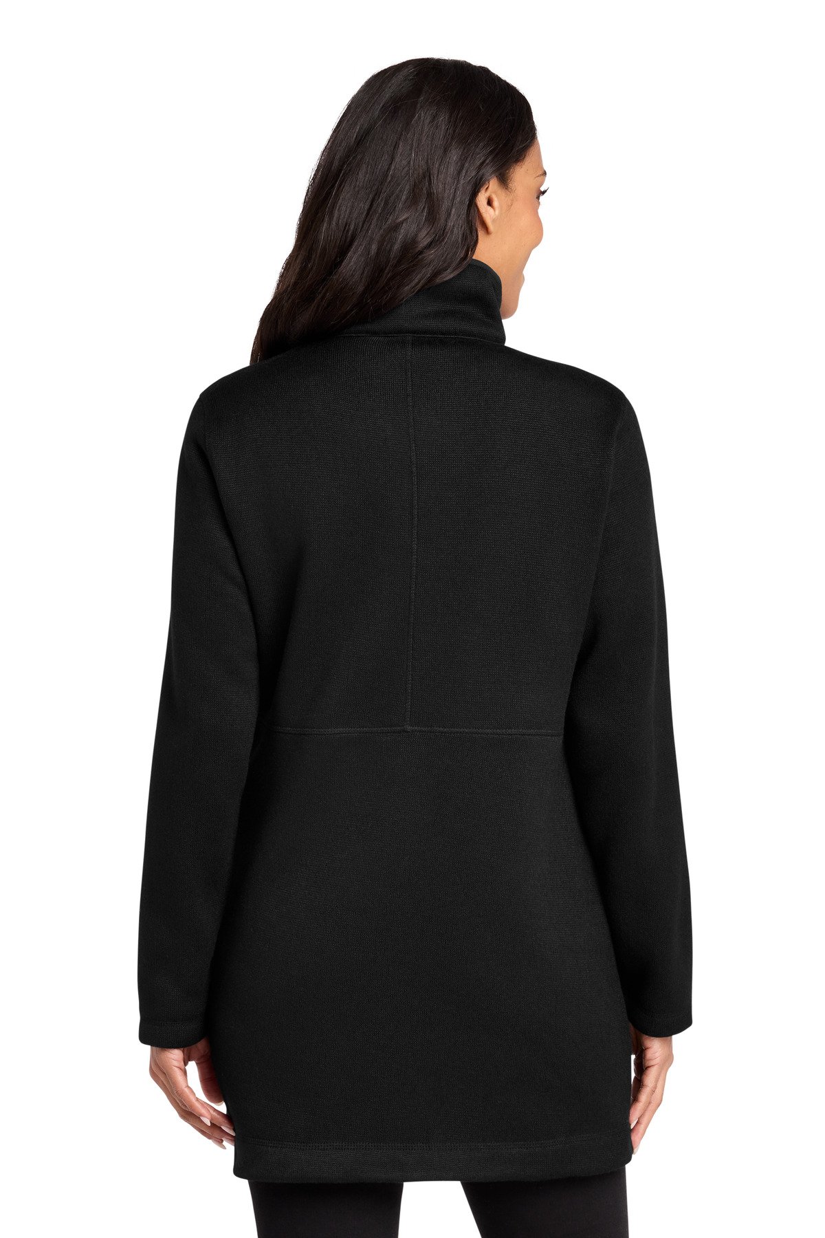 Port Authority ® Women's Arc Sweater Fleece Long Jacket L425 - Image 2