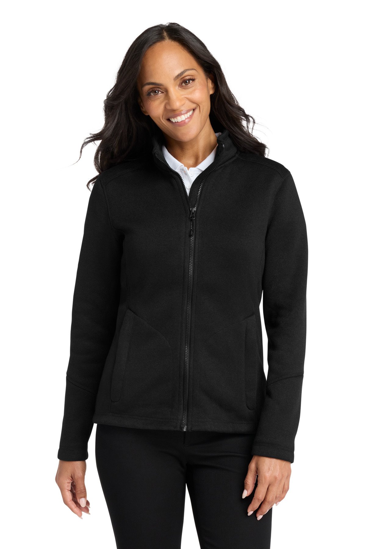 Port Authority ® Women's Arc Sweater Fleece Jacket L428