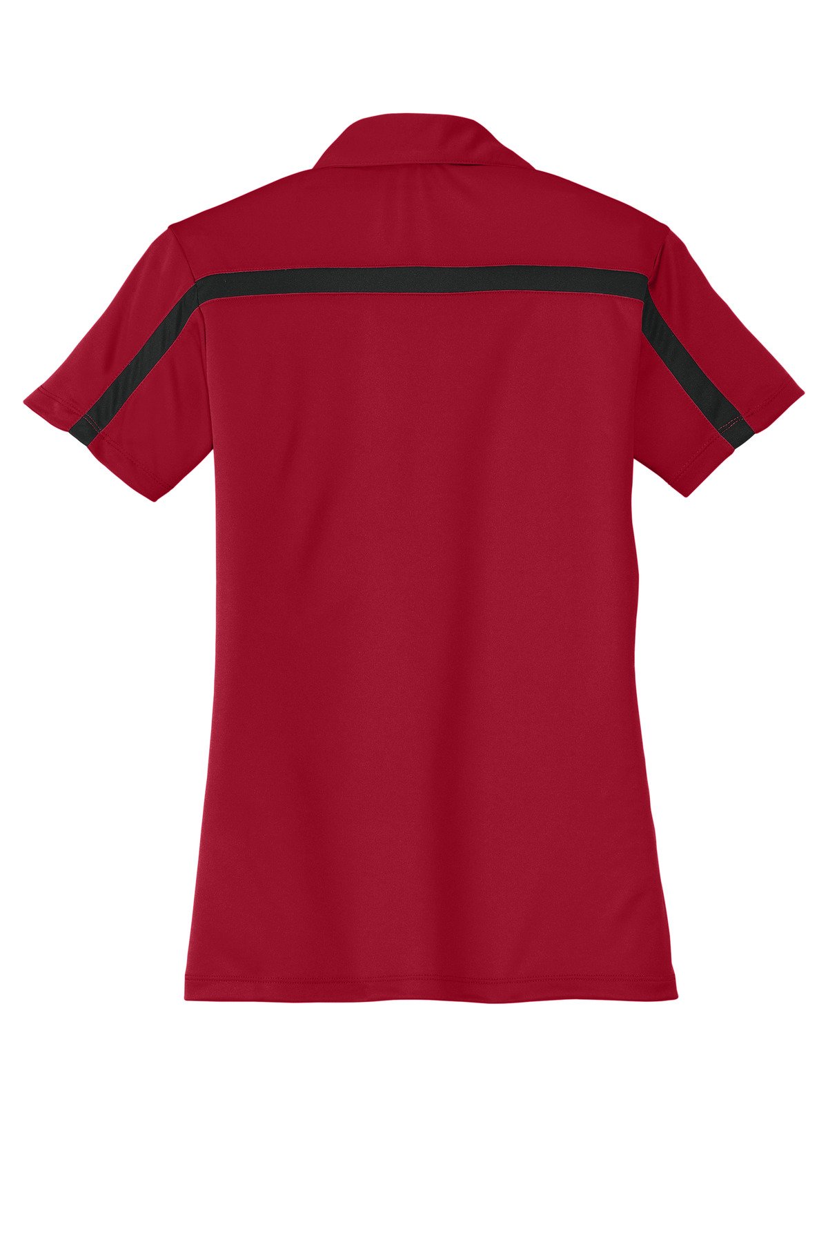 Port Authority ® Women's Silk Touch Performance Colorblock Stripe Polo. L547 - Image 4