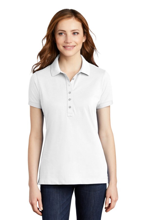 Port Authority ® Women's Stretch Pique Polo. L555