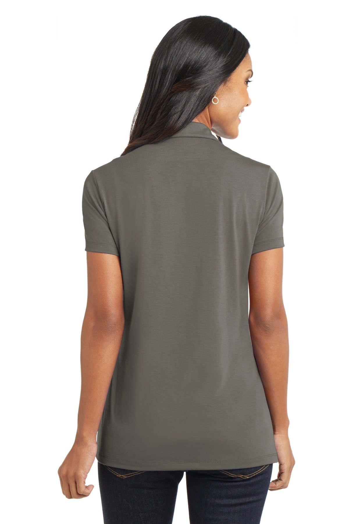 Port Authority ® Women's Cotton Touch Performance Polo. L568 - Image 2