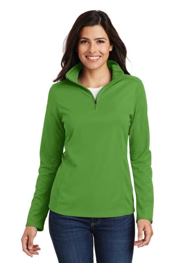 Port Authority ® Women's Pinpoint Mesh 1/2-Zip . L806