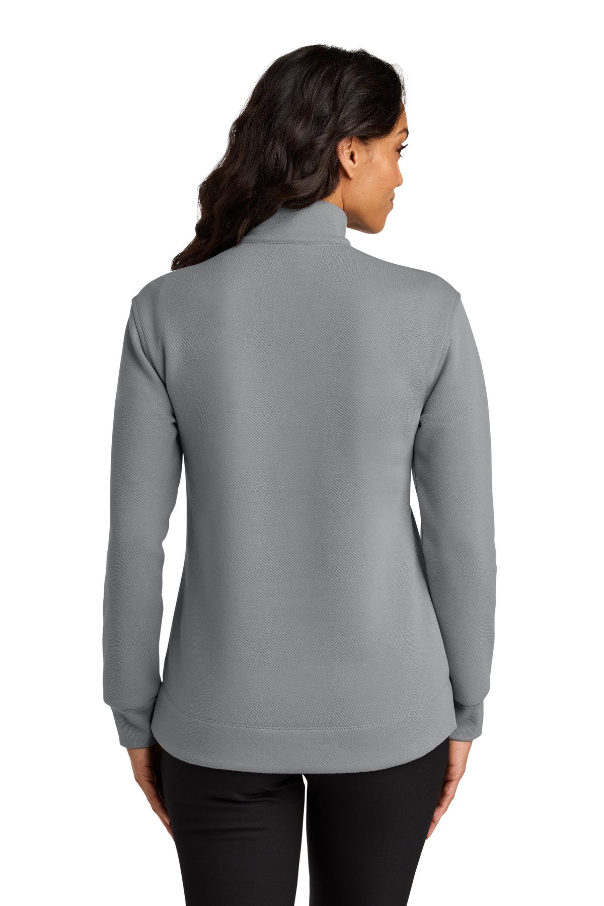 Port Authority ® Women's Wearever Signature Double Pique 1/4-Zip LK210 - Image 2