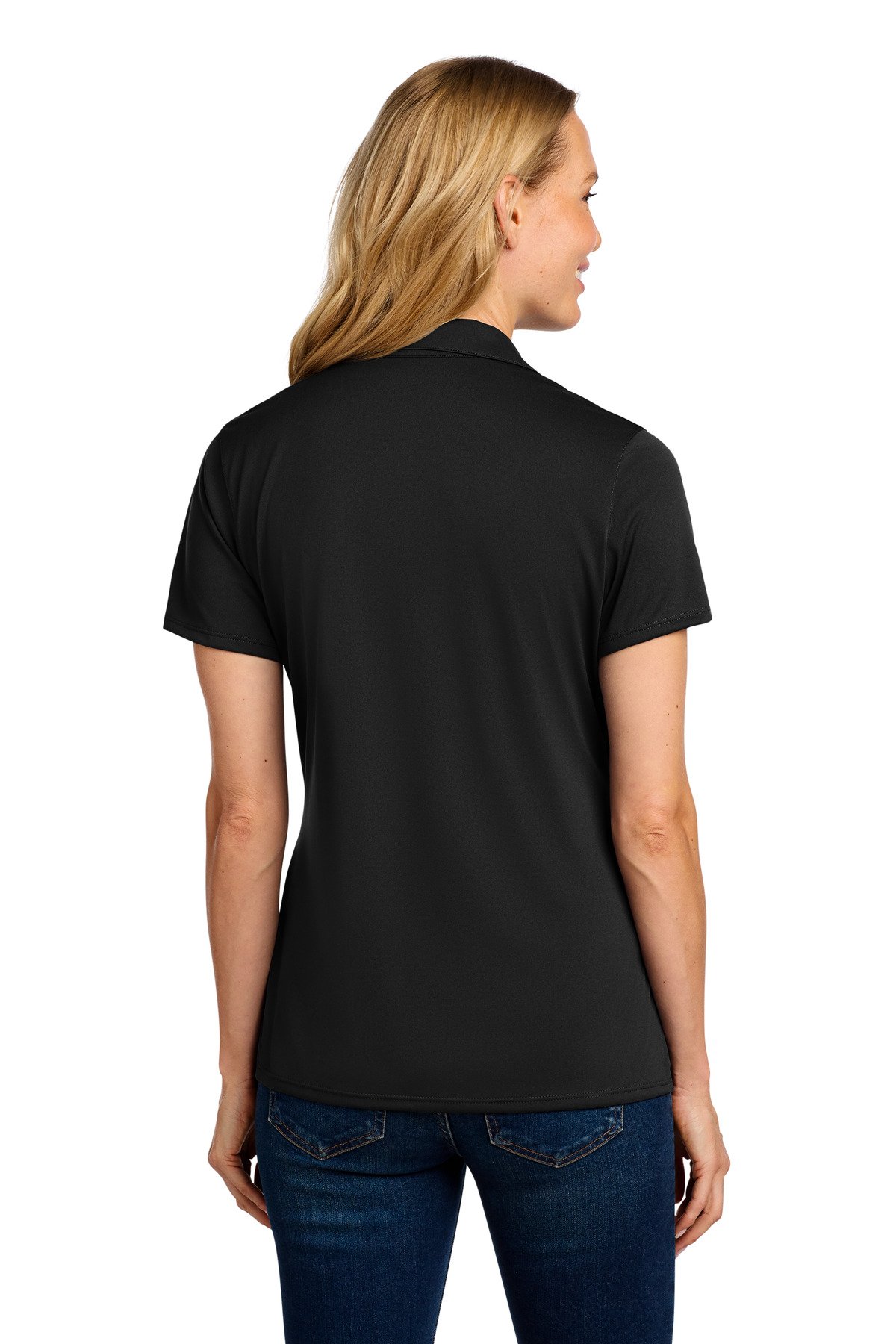 Port Authority ® Women's Performance Staff Polo LK398 - Image 2