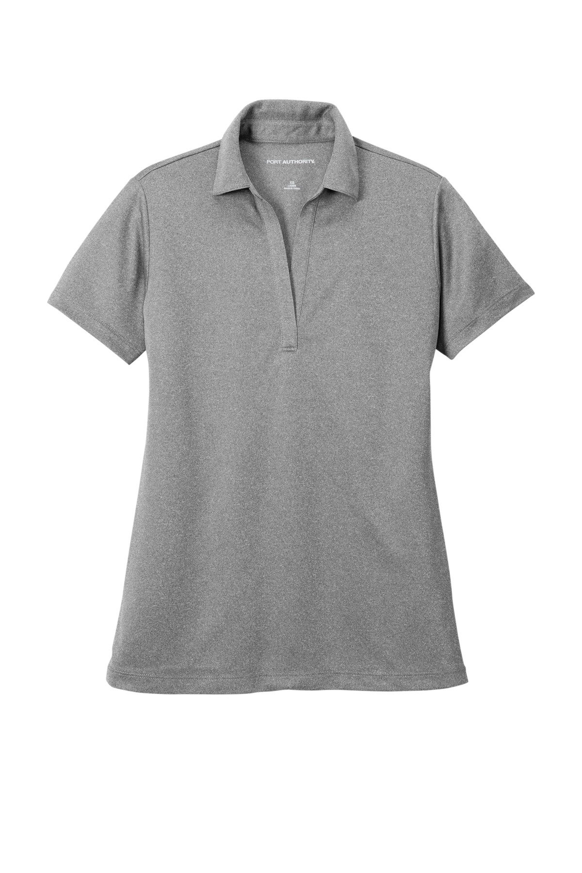 Port Authority ® Women's Heathered Silk Touch Performance Polo. LK542 - Image 3