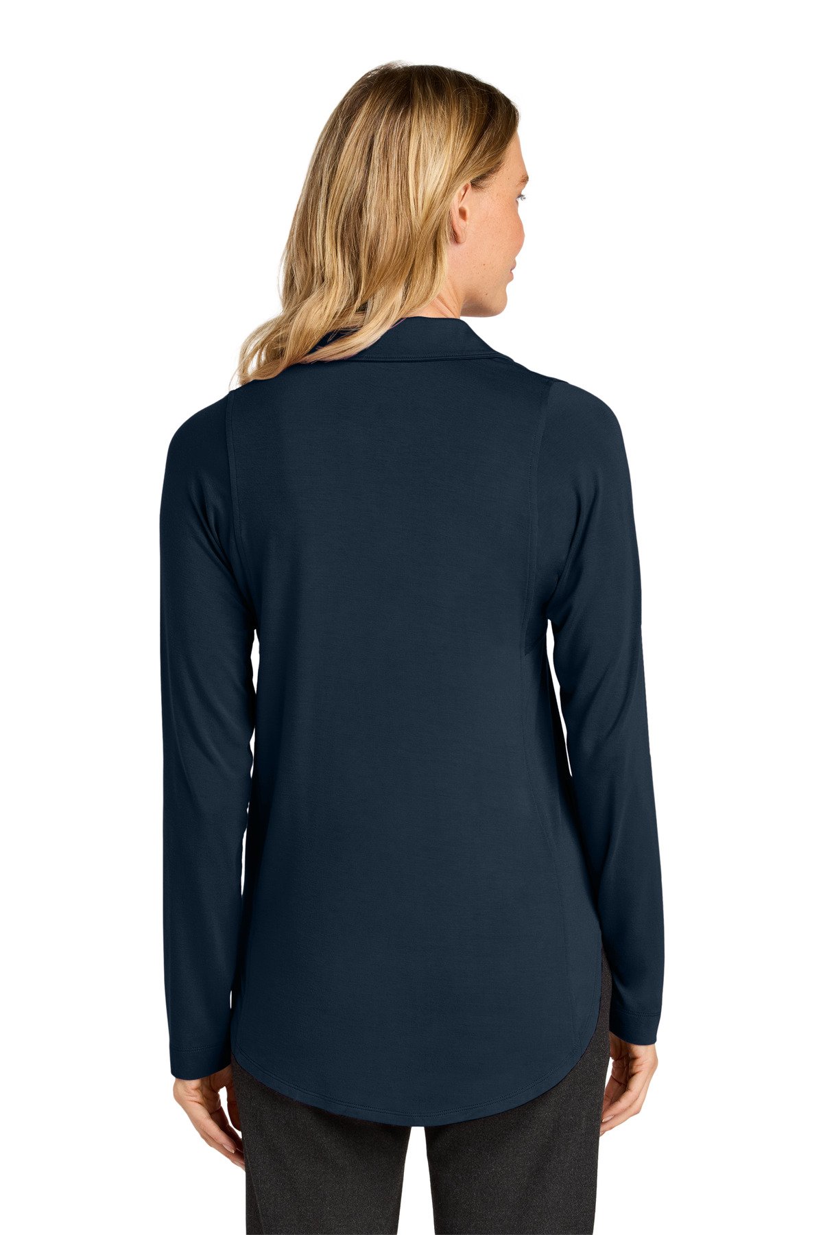 Port Authority ® Women's Luxe Knit Button Tunic LK5602 - Image 2