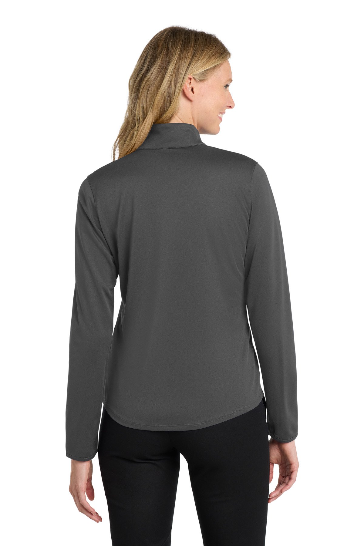 Port Authority ® Women's Silk Touch Performance 1/4-Zip LK584 - Image 2
