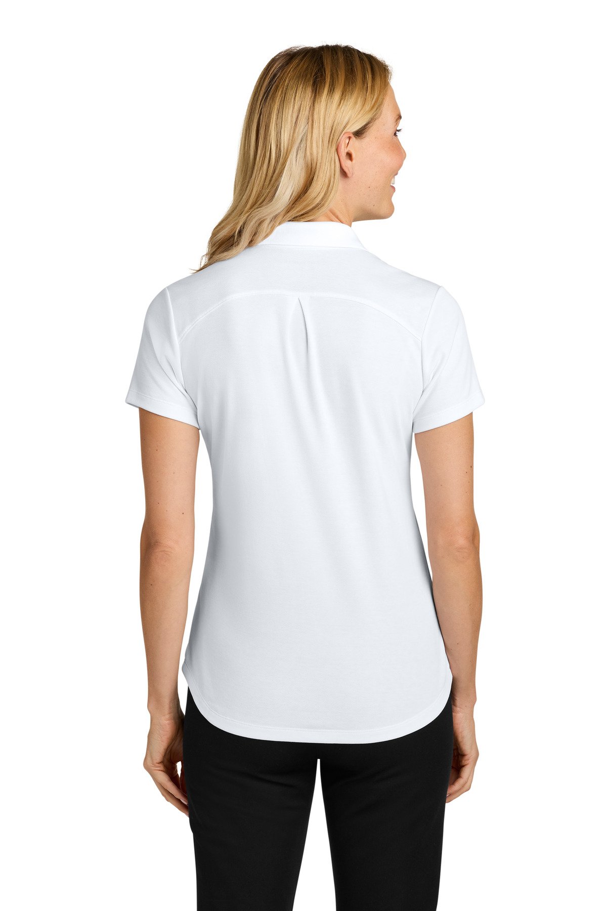 Port Authority ® Women's Plaited Pique Polo LK620 - Image 2