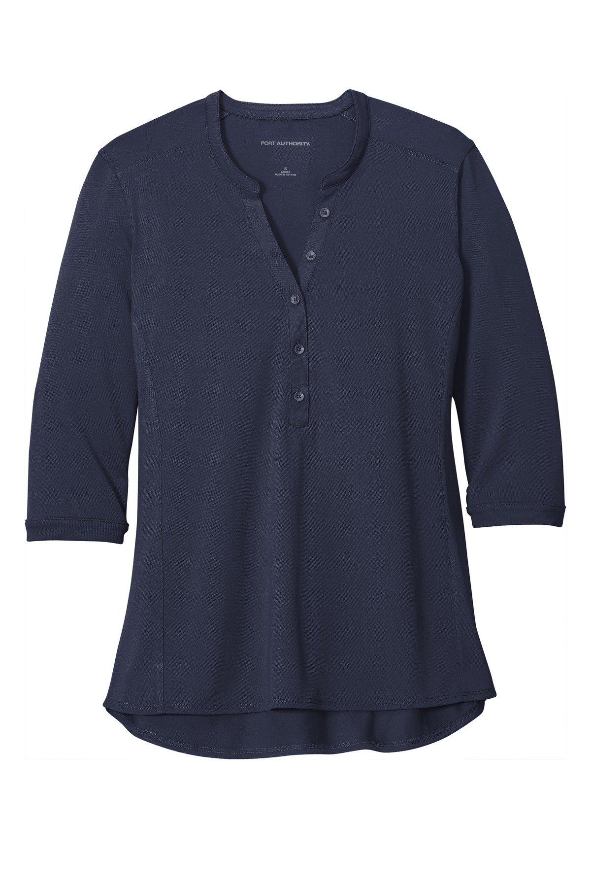 Port Authority ® Women's UV Choice Pique Henley LK750 - Image 3