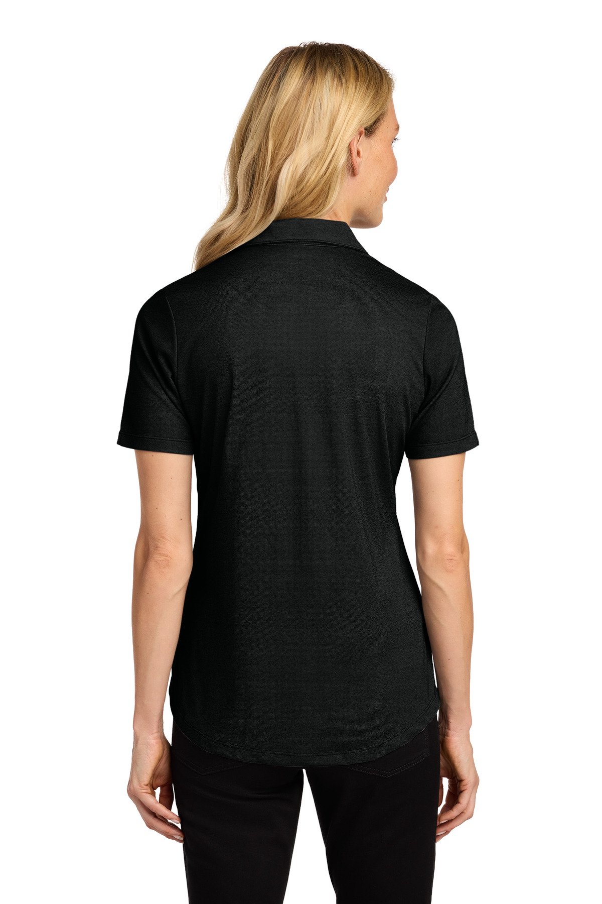 Port Authority ® Women's Fine Pique Blend Polo LK830 - Image 2