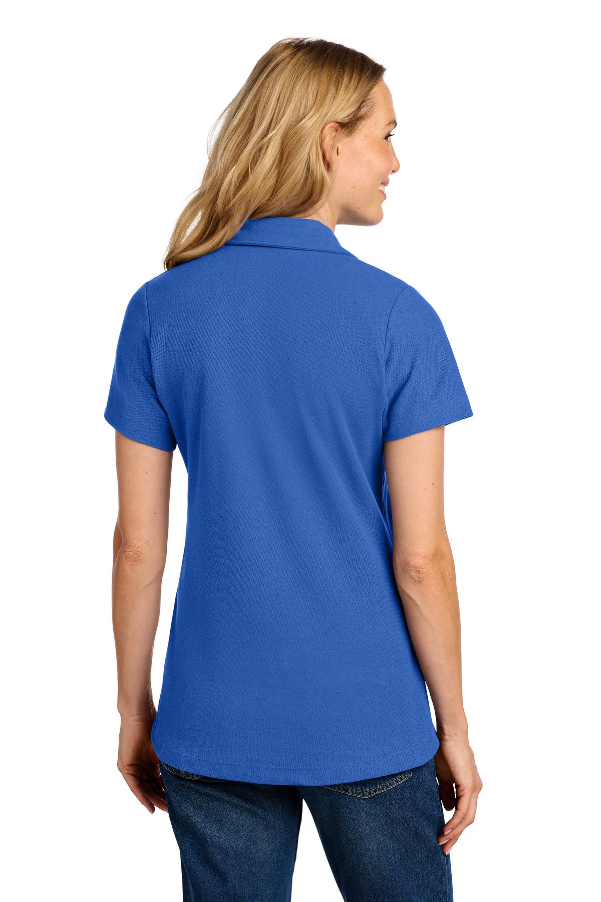 Port Authority ® Women's C-FREE ® Cotton Blend Pique Polo LK867 - Image 2