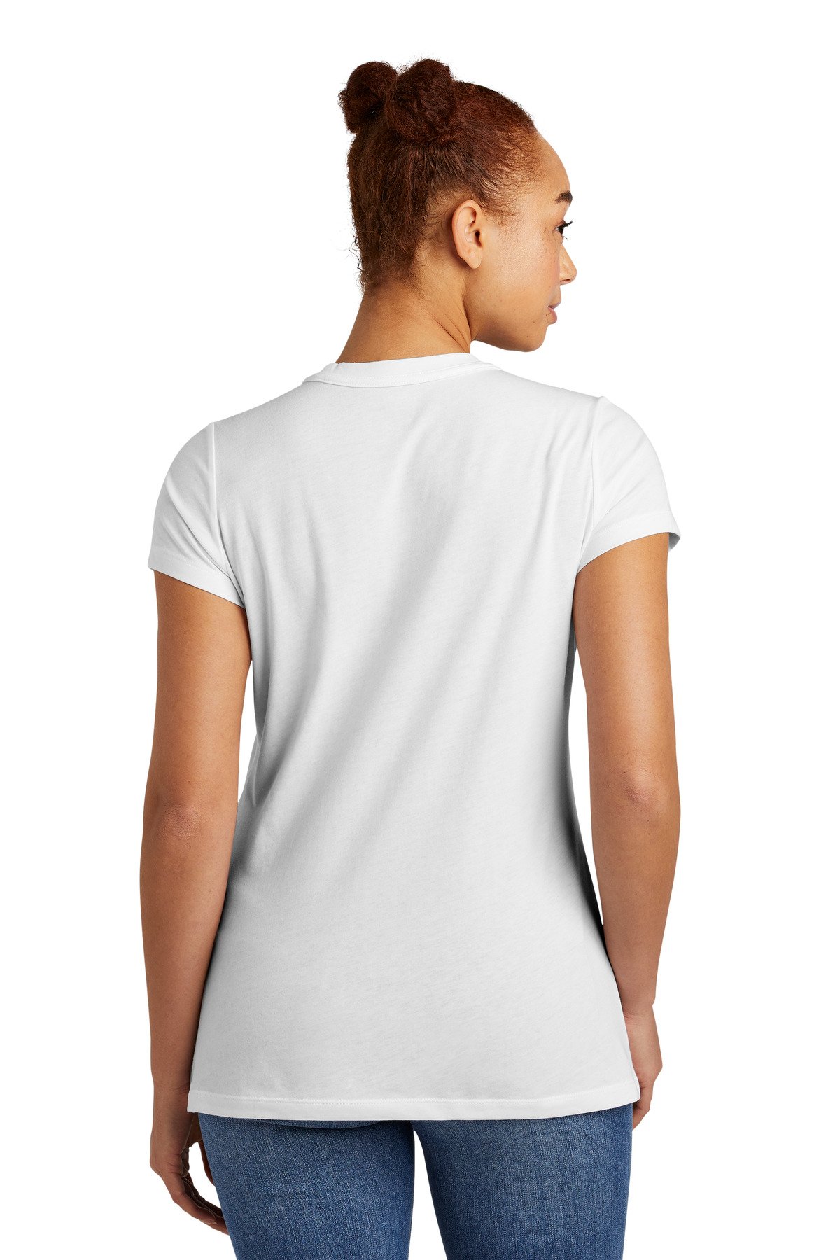 New Era ® Ladies Heritage Blend Crew Tee. LNEA100 - Image 2