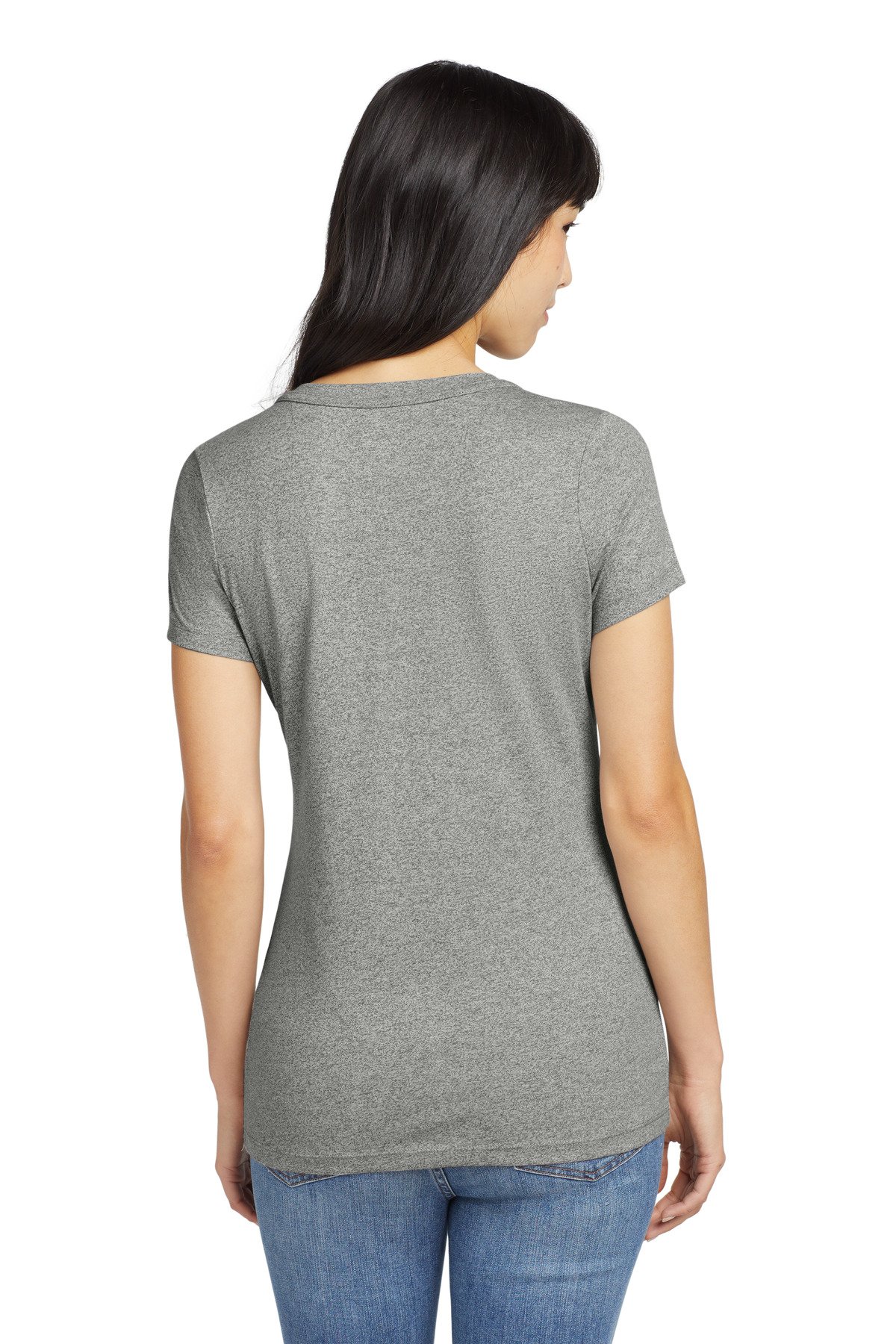 New Era ® Women's Heritage Blend V-Neck Tee. LNEA101 - Image 2