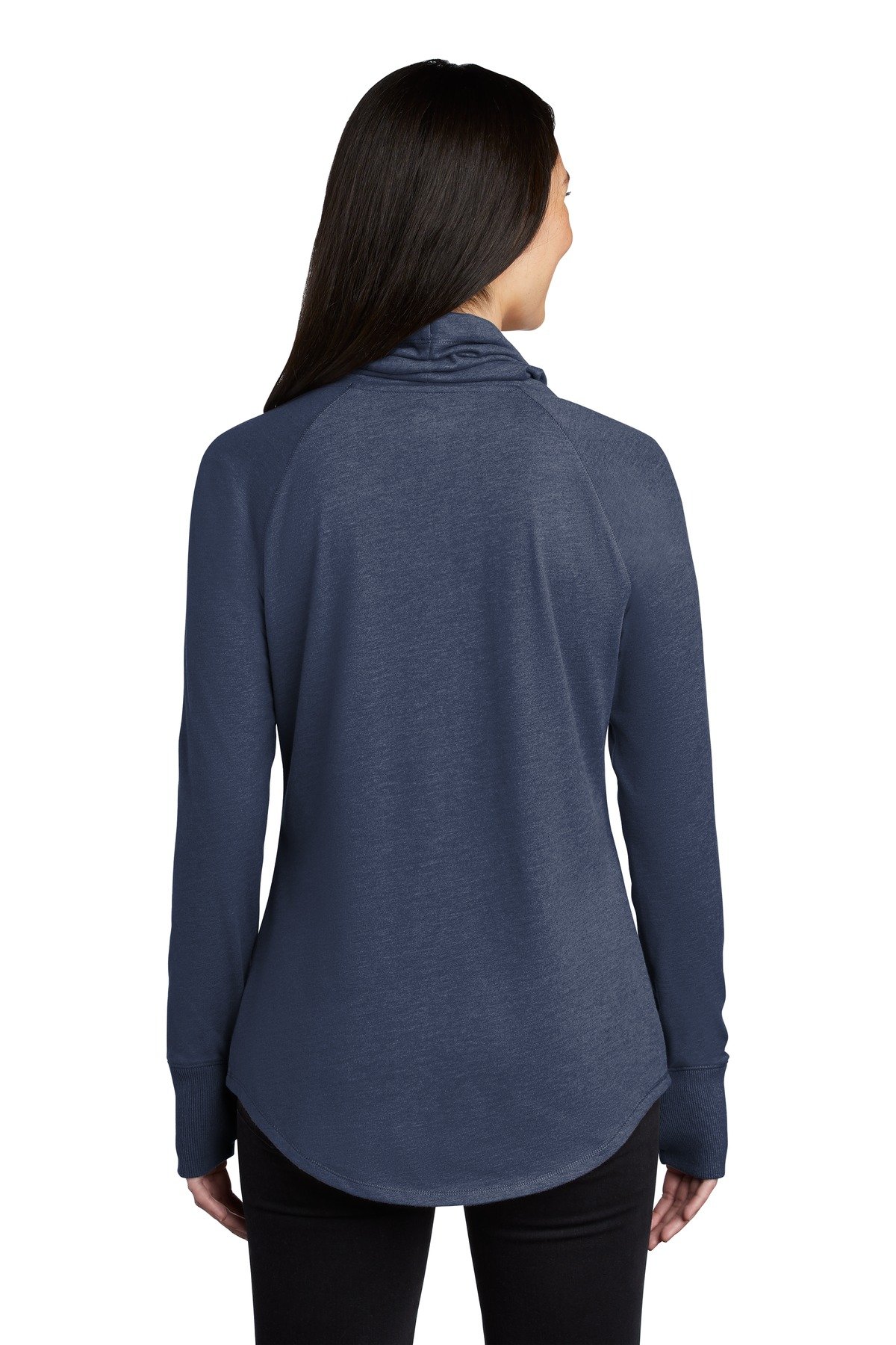 New Era ® Women's Sueded Cotton Blend Cowl Tee LNEA123 - Image 2
