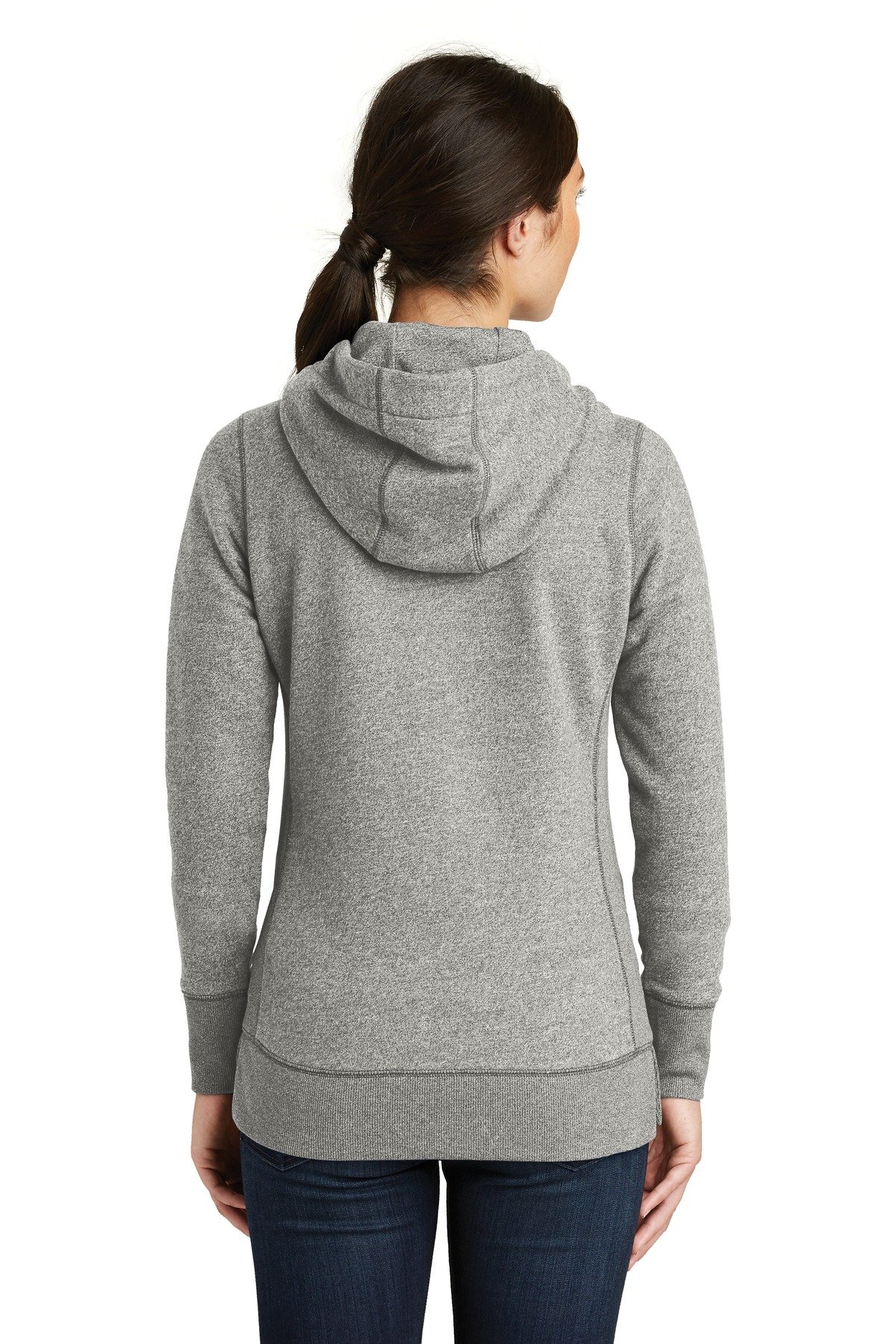 New Era ® Women's French Terry Full-Zip Hoodie. LNEA502 - Image 2