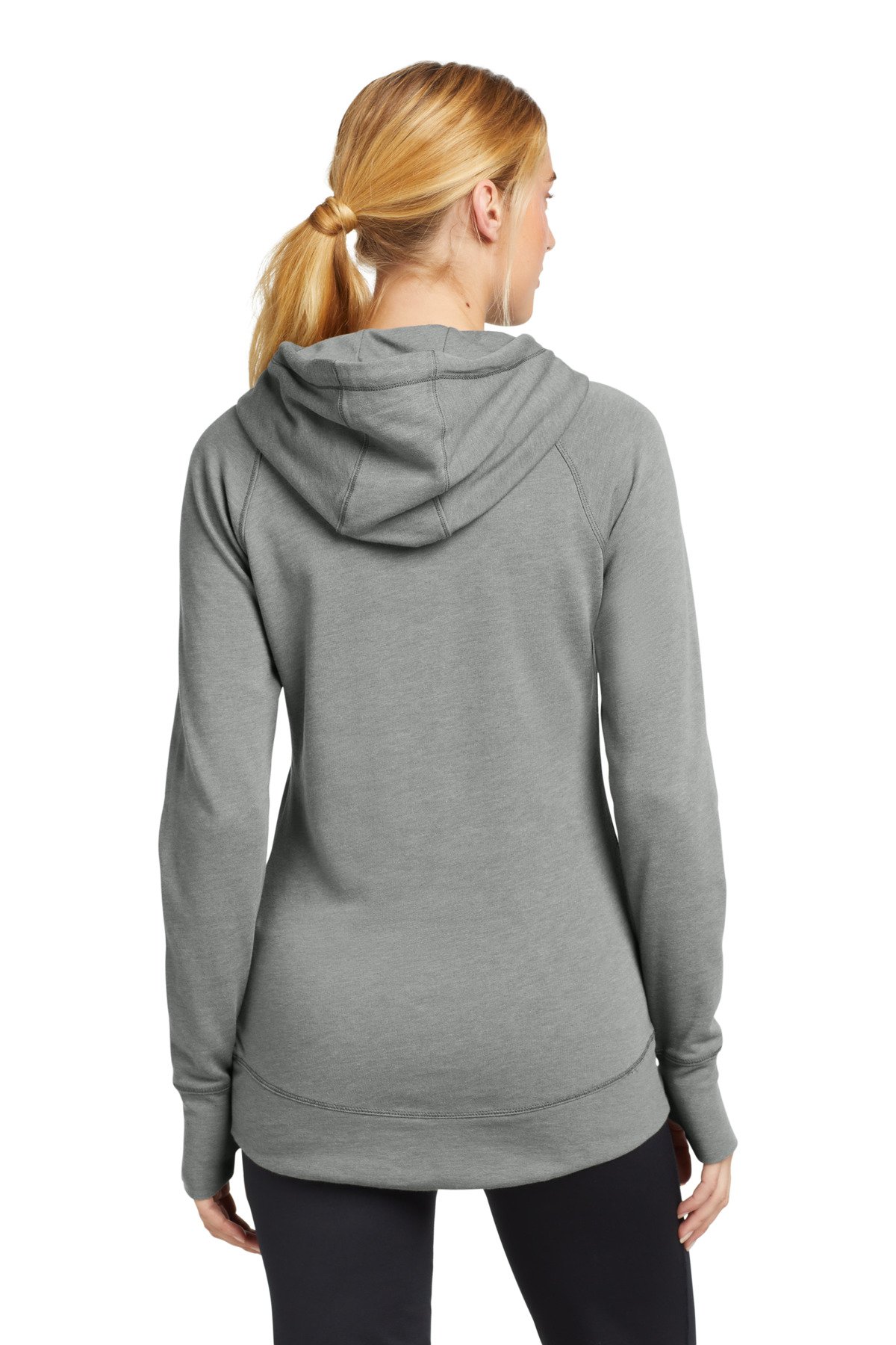 New Era ® Women's Tri-Blend Fleece Pullover Hoodie. LNEA510 - Image 2