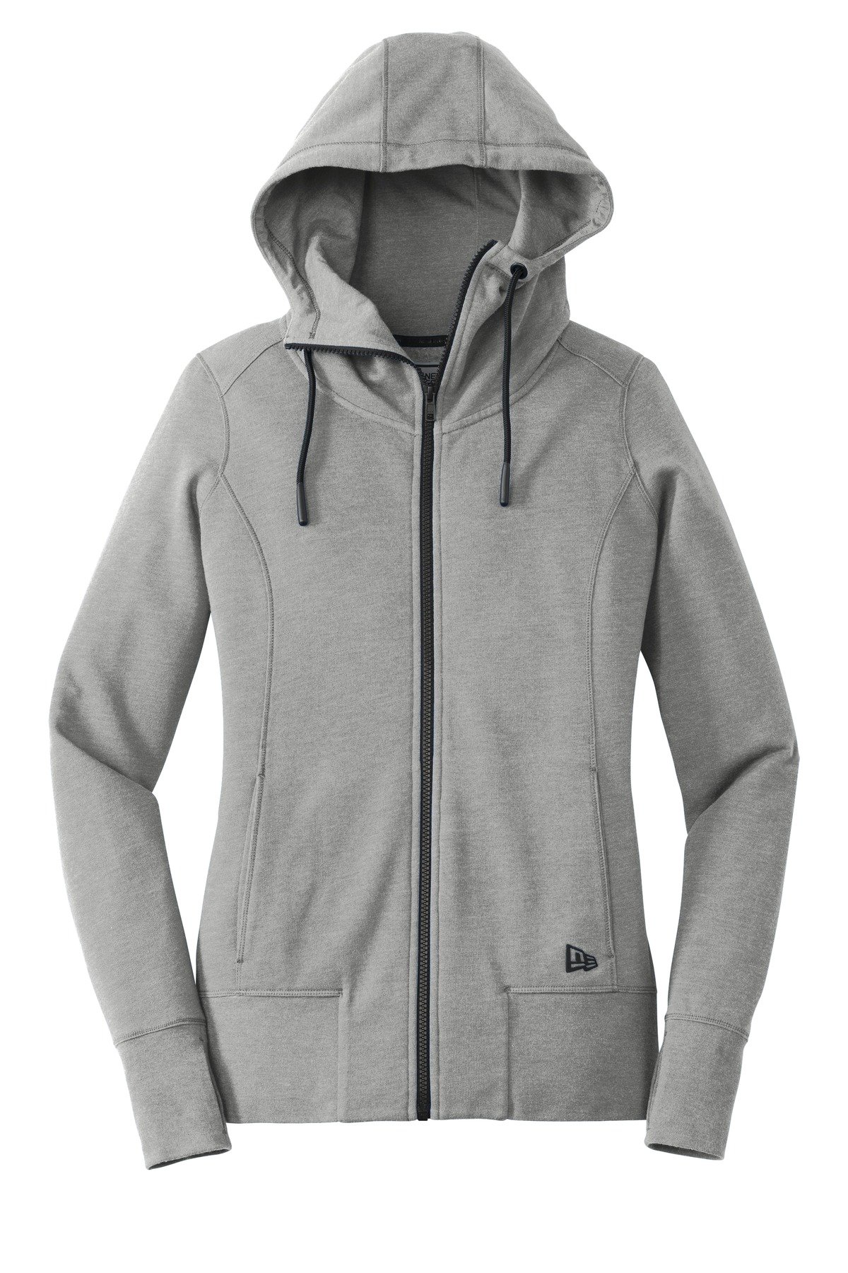 New Era ® Women's Tri-Blend Fleece Full-Zip Hoodie. LNEA511 - Image 3