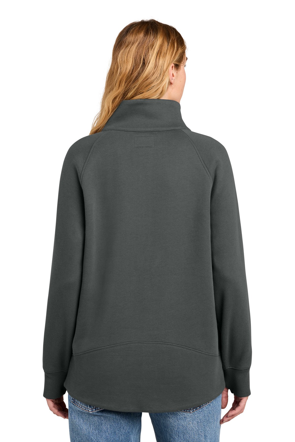 New Era ® Women's Heritage Fleece 1/2-Zip LNEA528 - Image 2