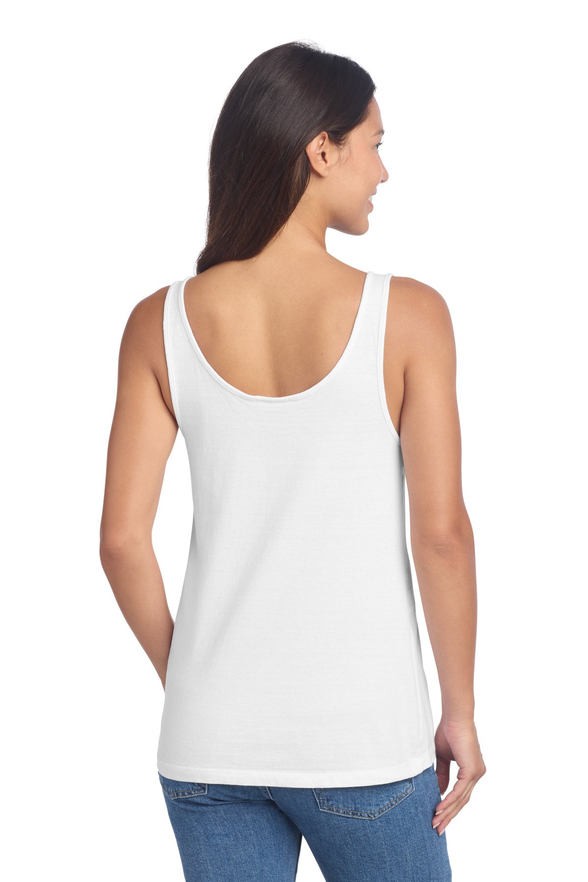 Port & Co Women's Beach Wash ® Garment-Dyed Tank LPC099TT - Image 2
