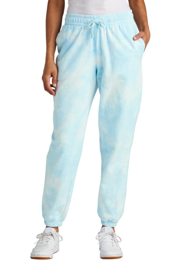 Port & Co Women's Beach Wash ® Cloud Tie-Dye Sweatpant LPC140P