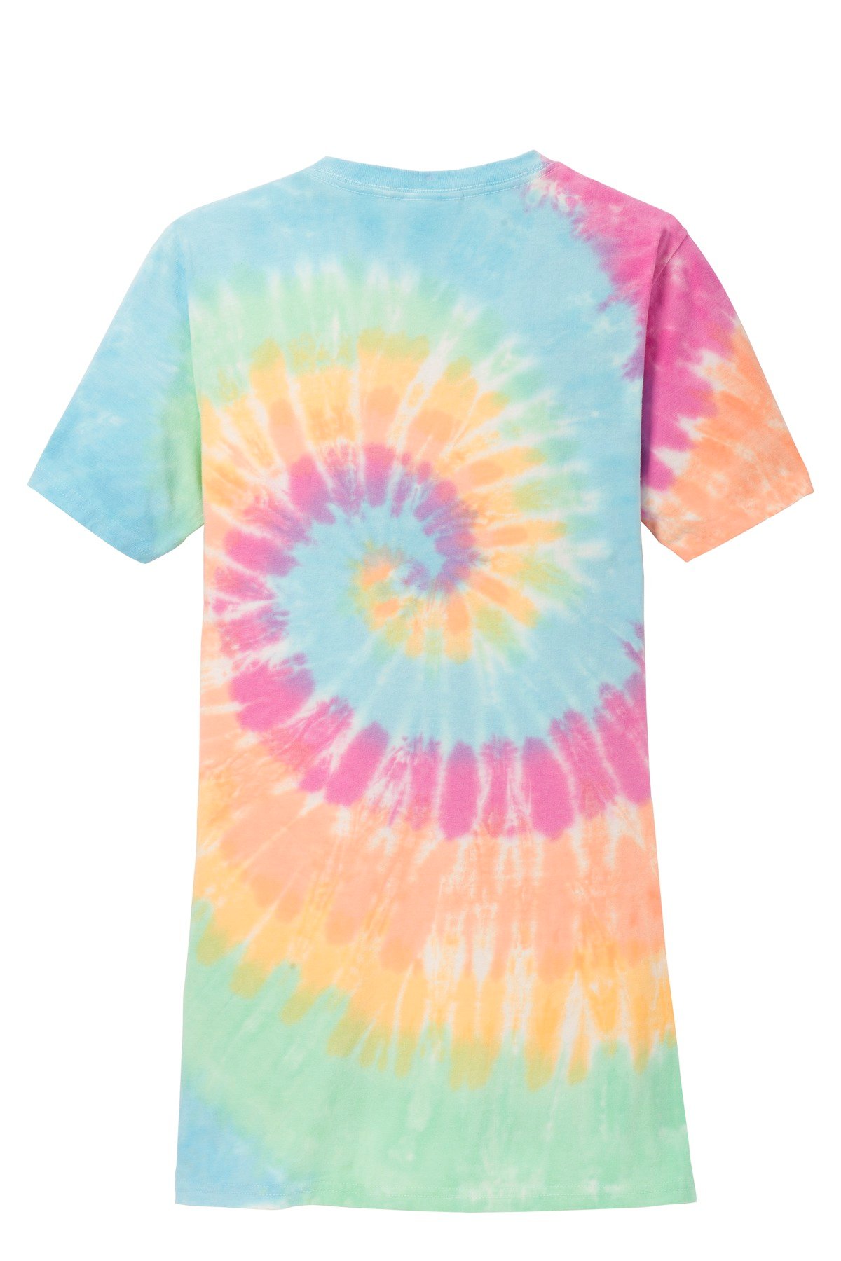 Port & Co Women's Tie-Dye V-Neck Tee. LPC147V - Image 4