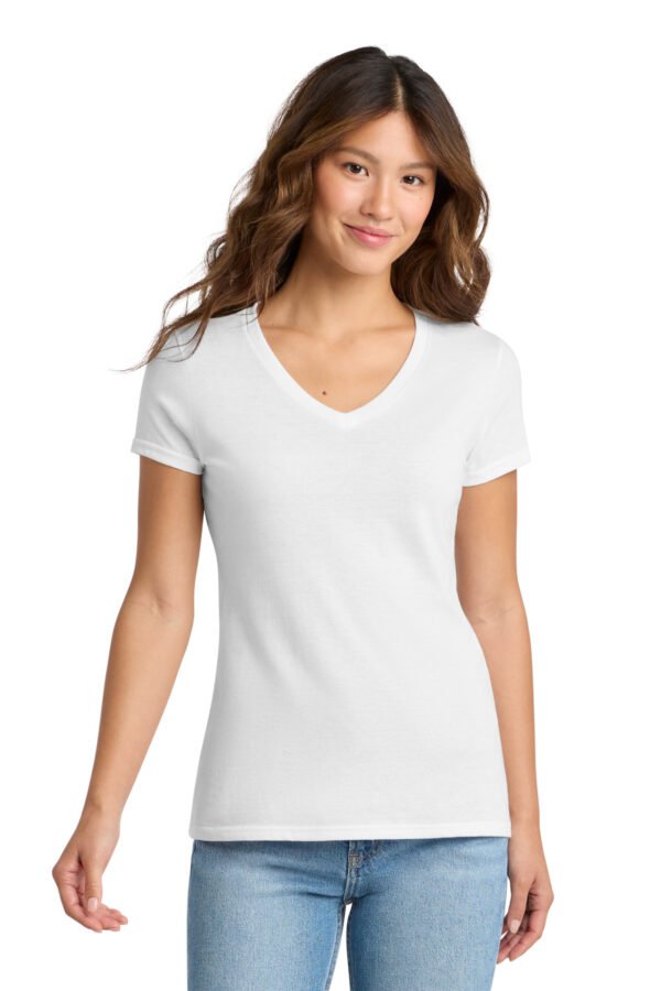 Port & Co Women's Tri-Blend V-Neck Tee. LPC330V