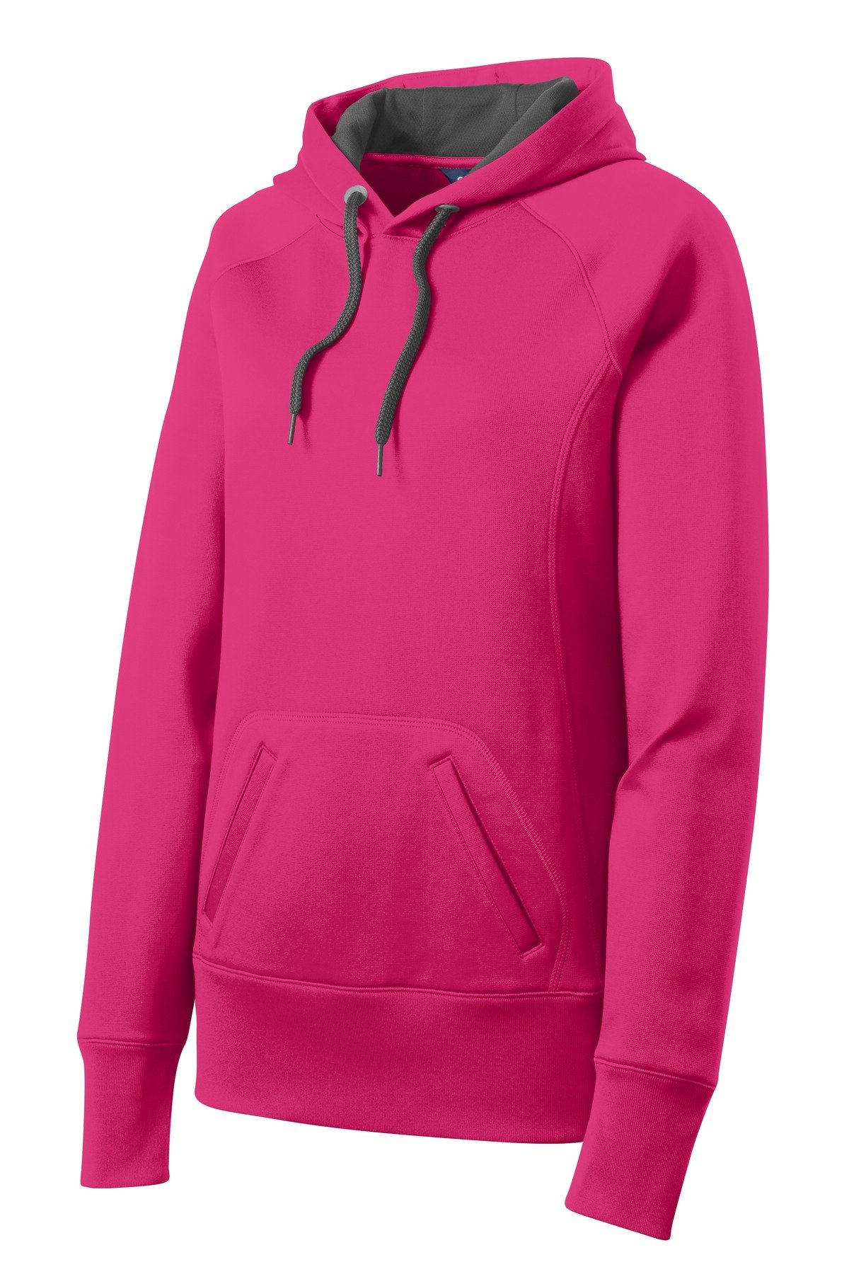 DISCONTINUED Sport-Tek ® Ladies Tech Fleece Hooded Sweatshirt. LST250 - Image 3