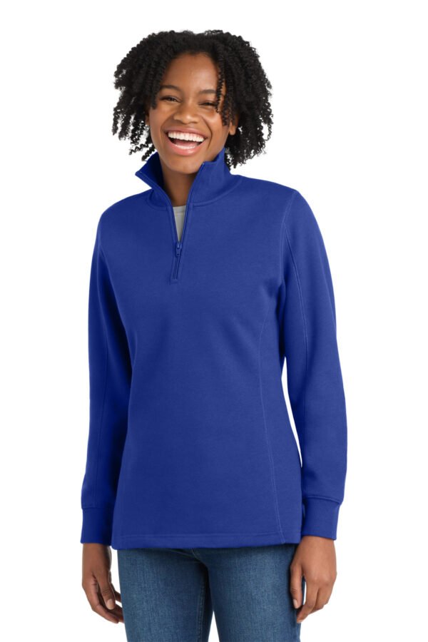 Sport-Tek ® Women's 1/4-Zip Sweatshirt. LST253