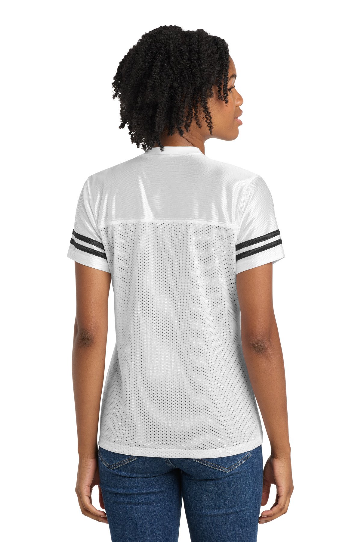Sport-Tek ® Women's PosiCharge ® Replica Jersey. LST307 - Image 2