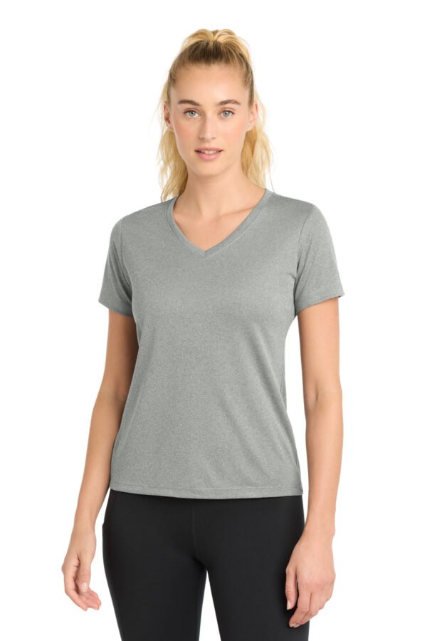 Sport-Tek ® Women's PosiCharge ® RacerMesh ® V-Neck Tee. LST340